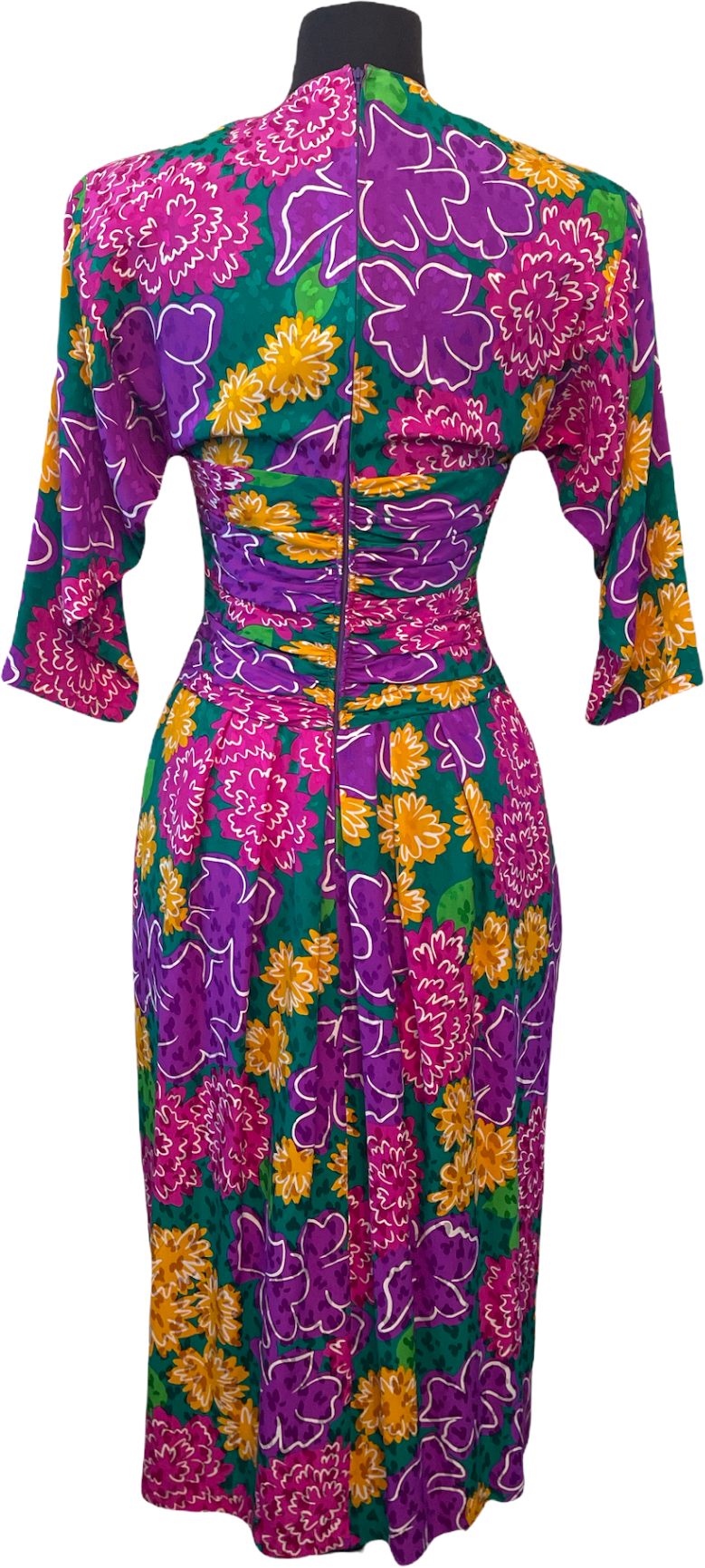 Louis Feraud Multicolored silk dress