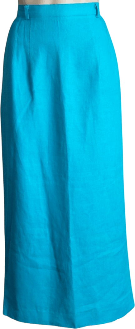 80s hotsell linen skirt