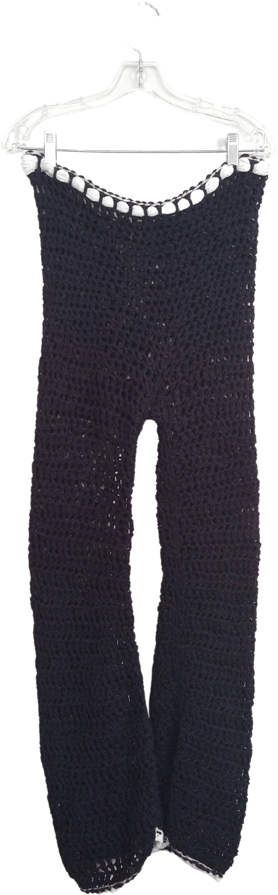 Vintage 70’s Hand Knit Crochet Pants Shop THRILLING