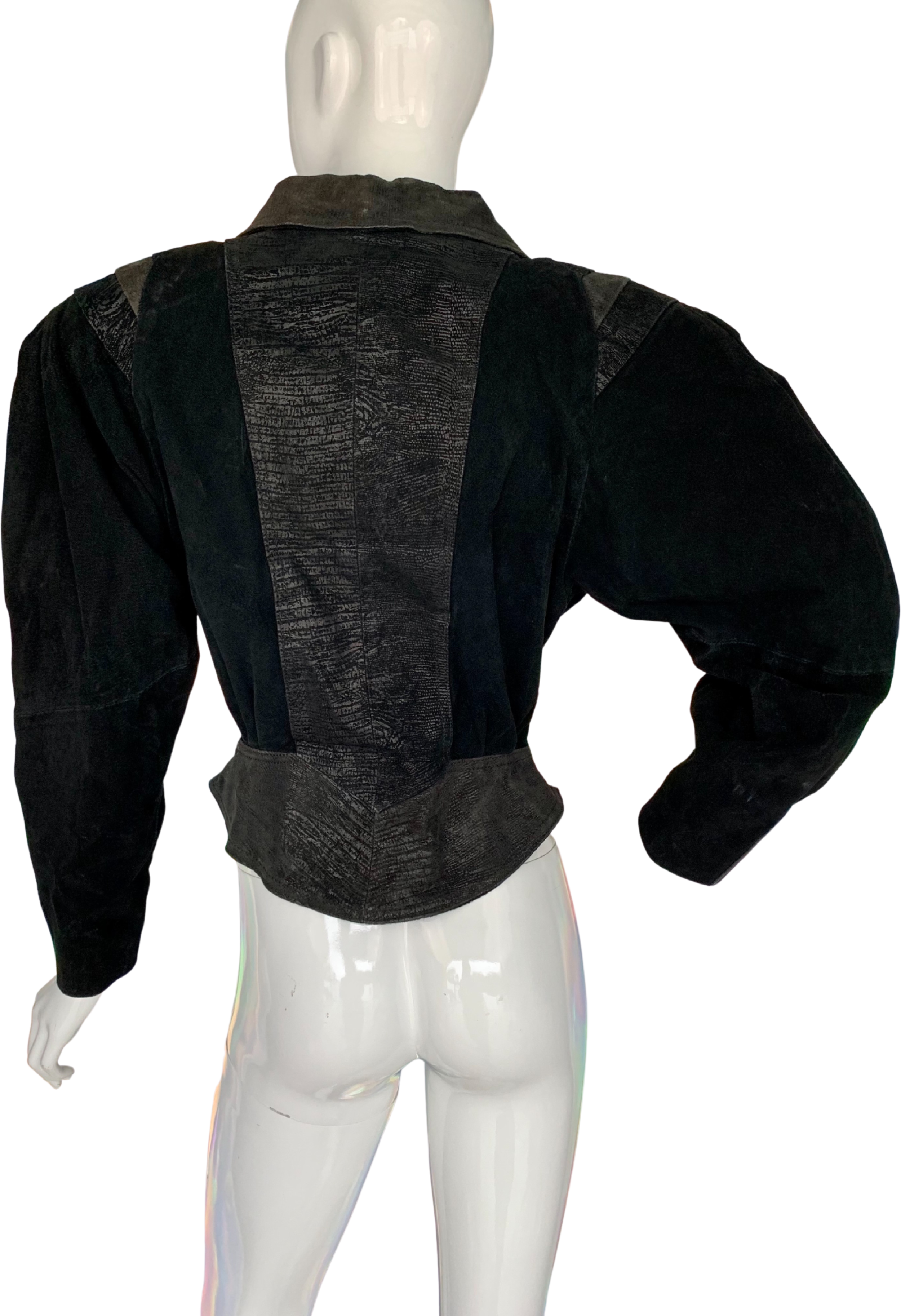 Anchor blue 2025 leather jacket