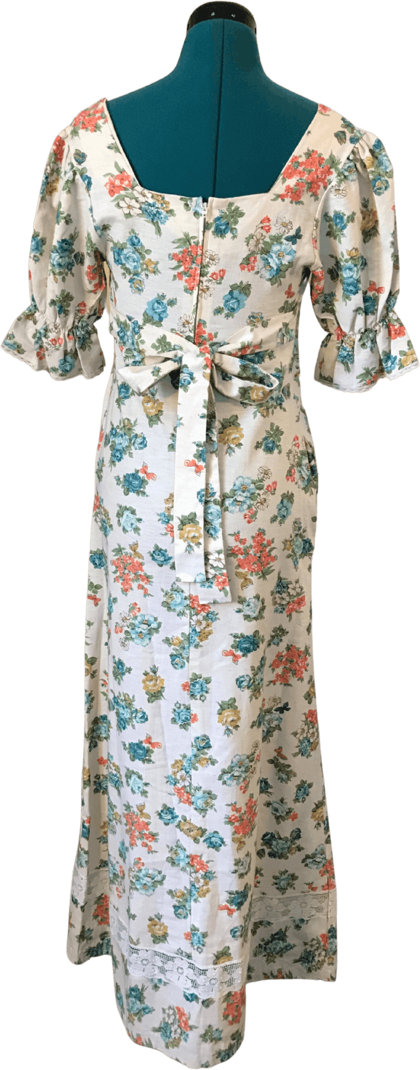 Vintage 70’s Prairie long maxi dress S deadstock main image 0