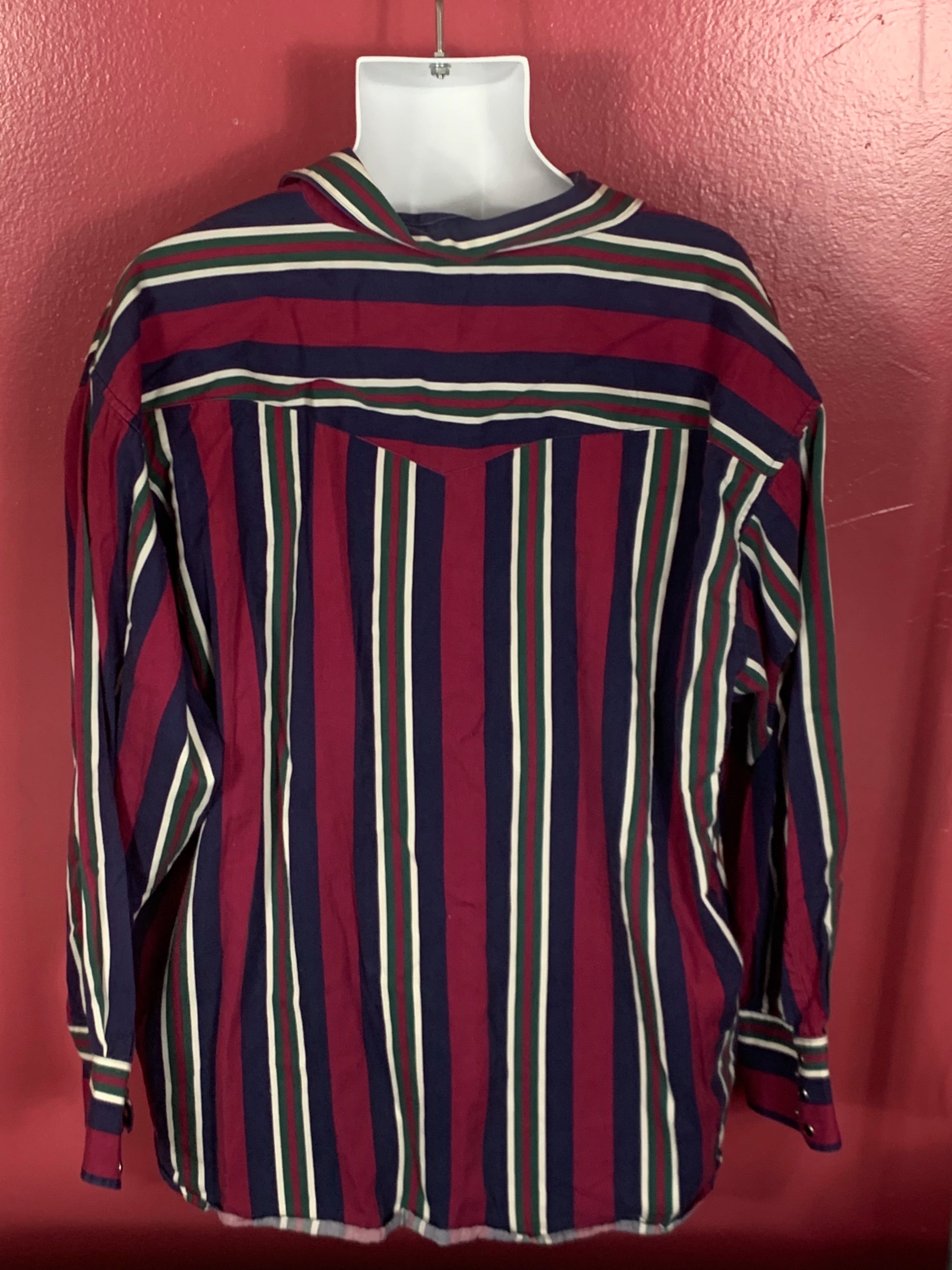 Vintage 90 s Mens Wrangler Western Casual Shirt By Wrangler Shop vintage-90-s-mens-wrangler-western-casual-shirt-by-wrangler-shop