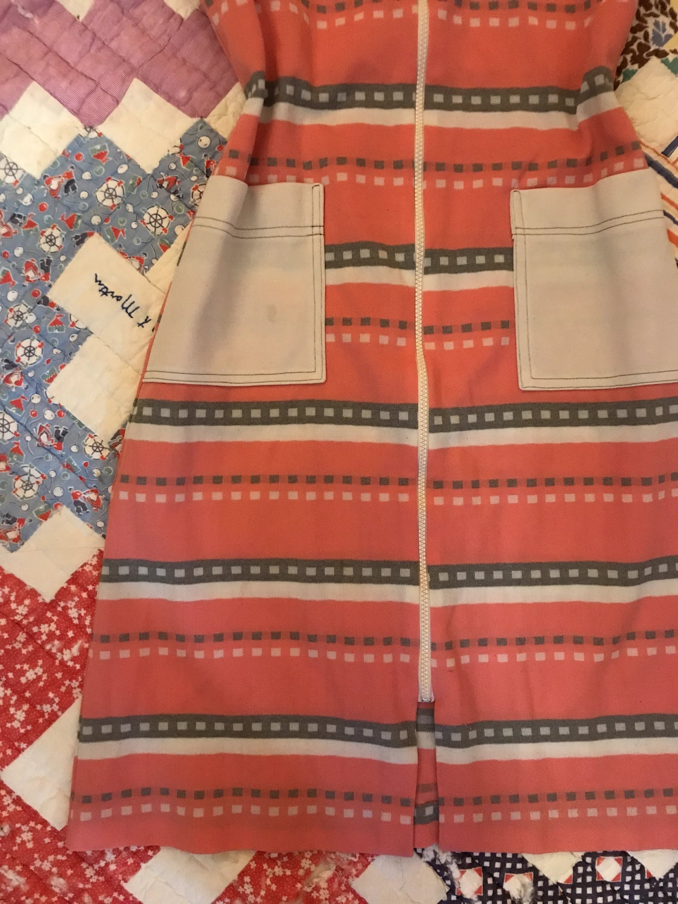 Vintage 70’s Mod Boho Tennis Shirt Dress Lacoste Chemise by David Crystal Shop THRILLING