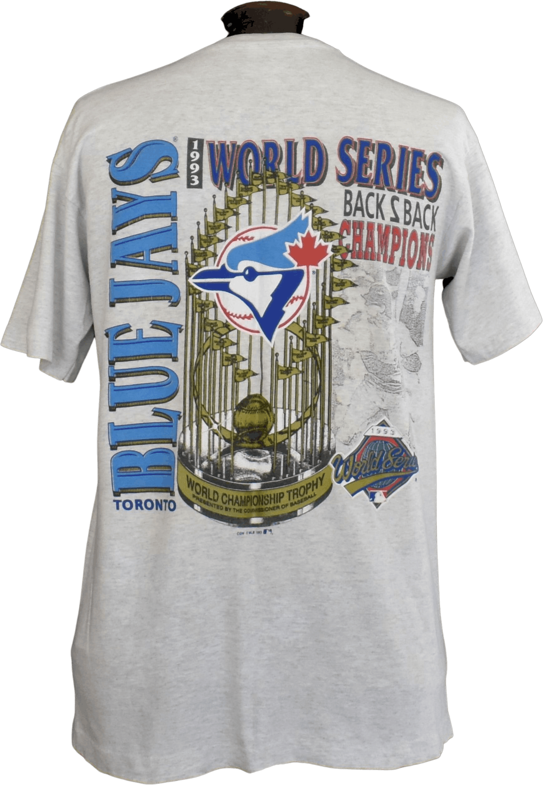 Vintage Toronto Blue Jays T-Shirt Retro 90's Mens XL 1990 MLB Blue  Fruit Loom