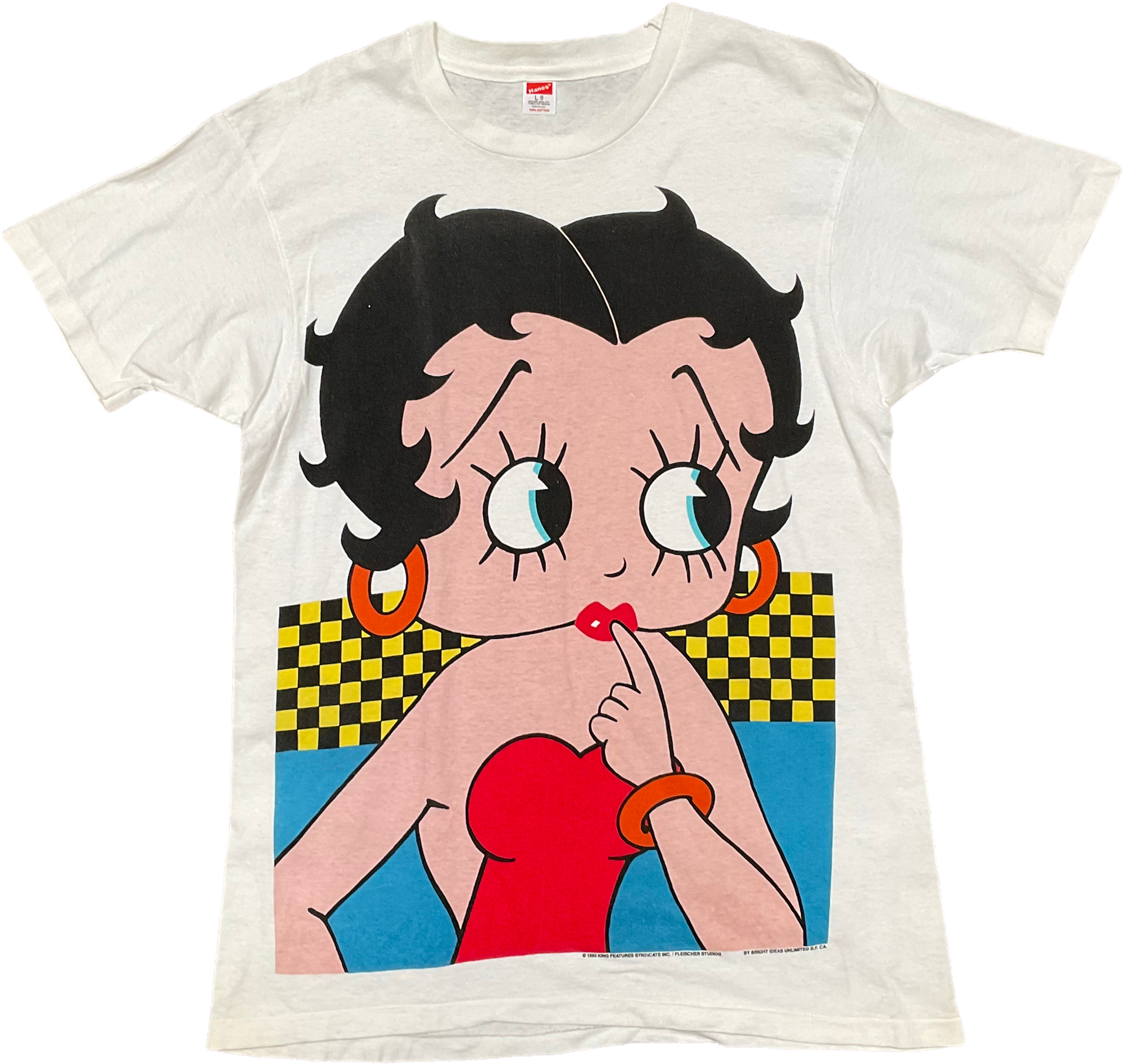 VintageLookAndSee Vintage 90s Betty Boop T Shirt(size XL)