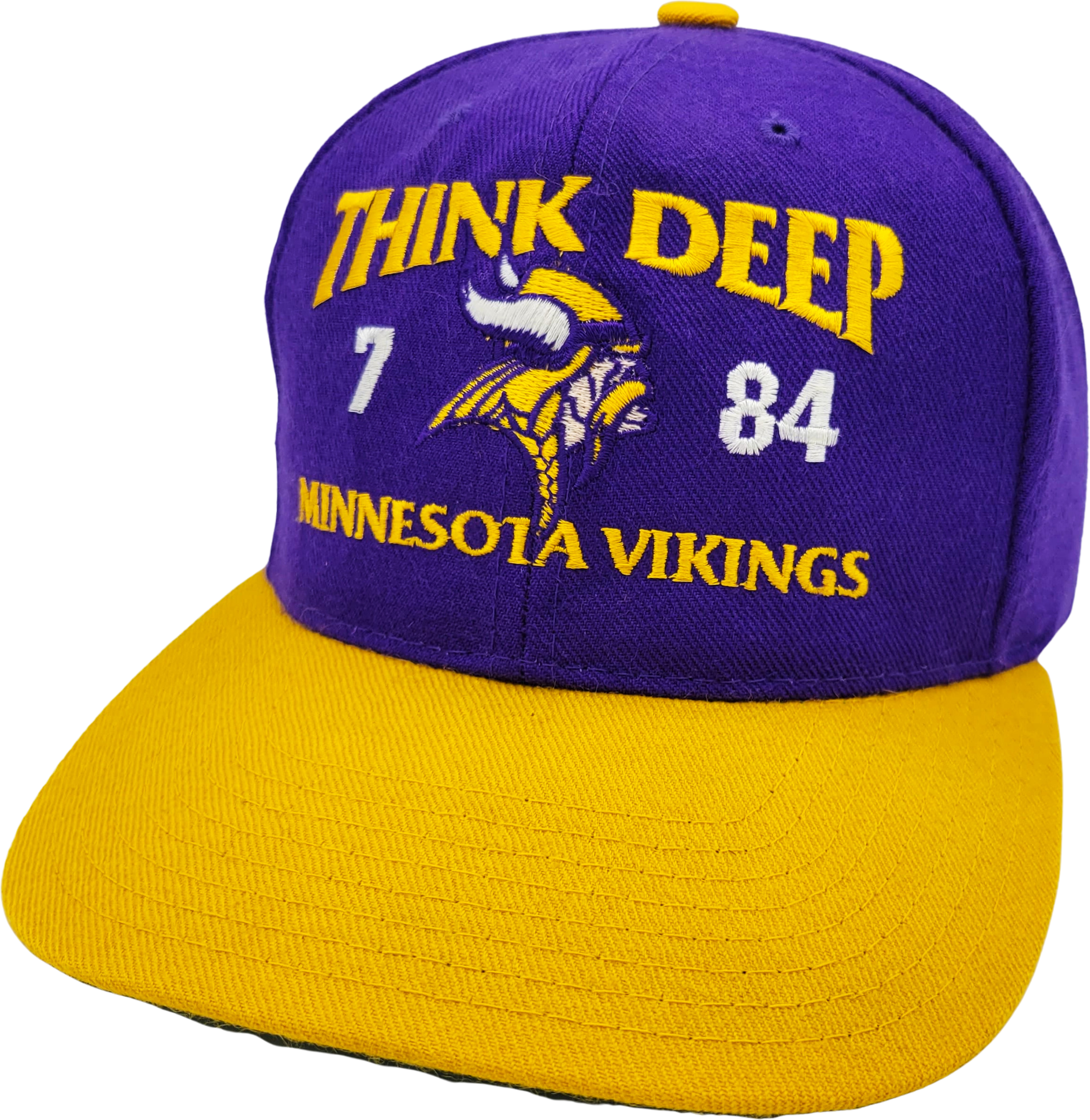 Vintage 1990's Minnesota Vikings Randy Moss #84 Kee & Ed Snapback