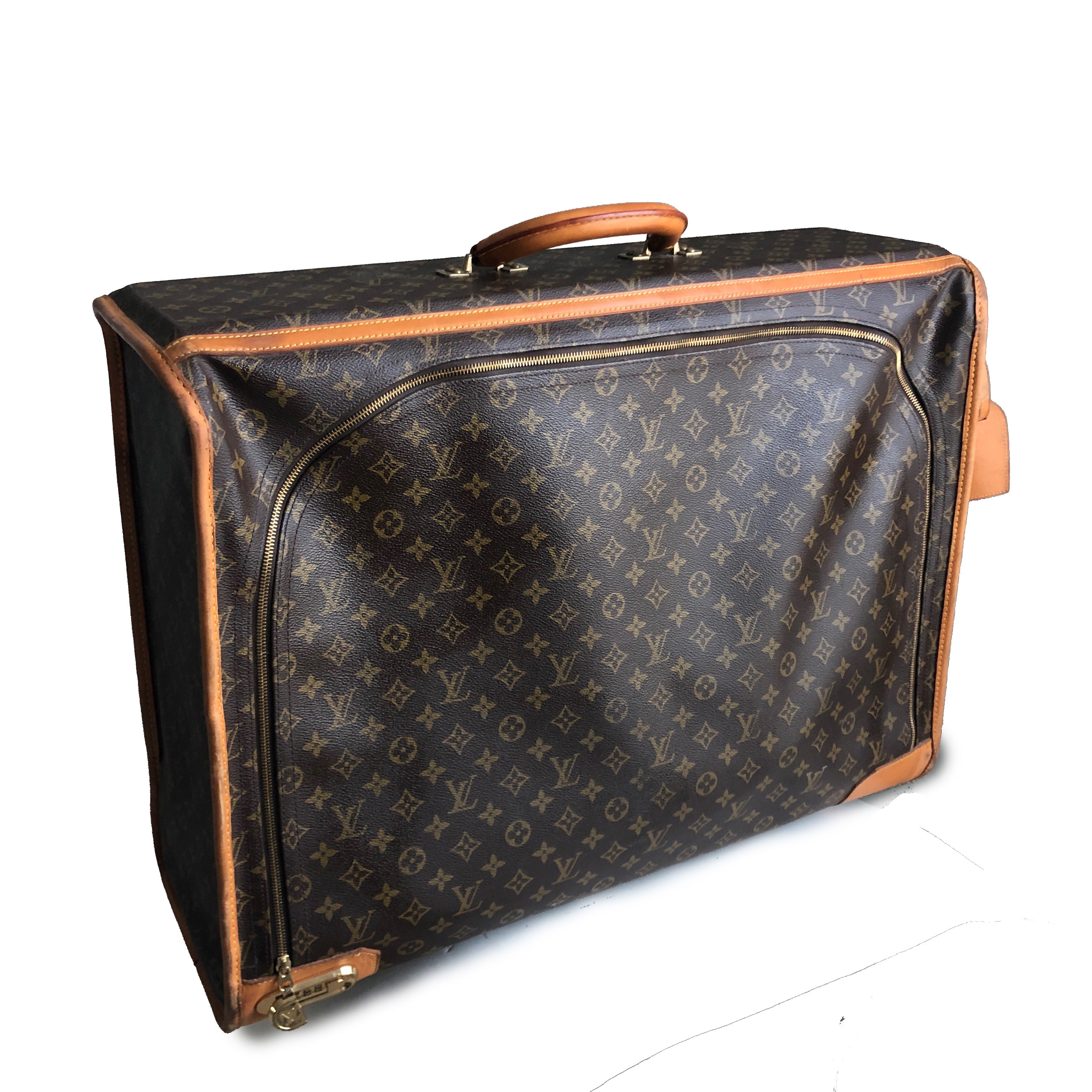 Louis Vuitton Combination Lock Hardside Suitcase in Monogram Canvas,  Vintage