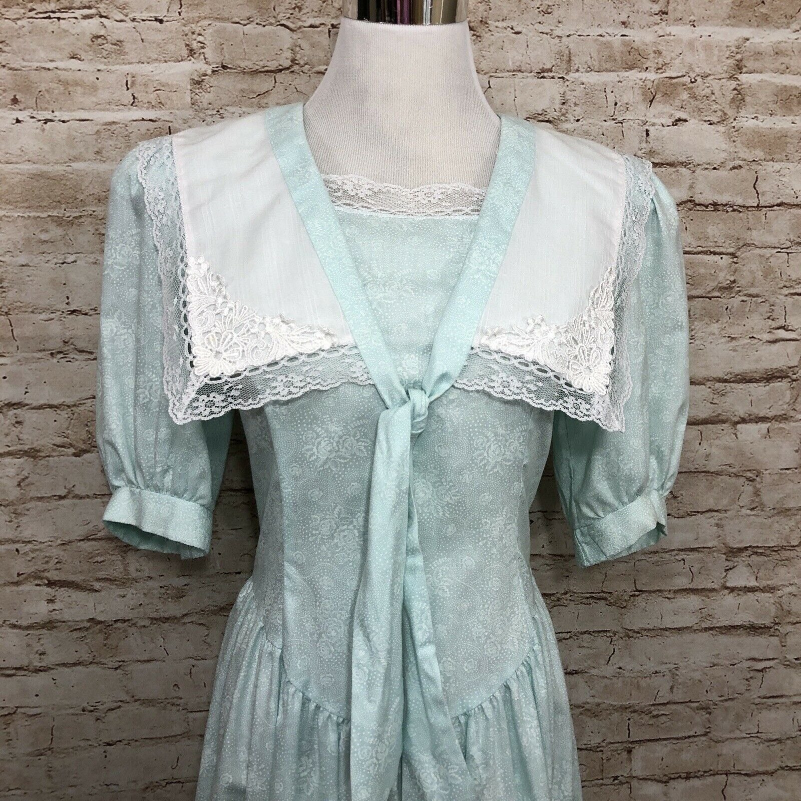 Vintage Gunne Sax Dress Jessica McClintock Puff Sleeve by Gunne Sax ...