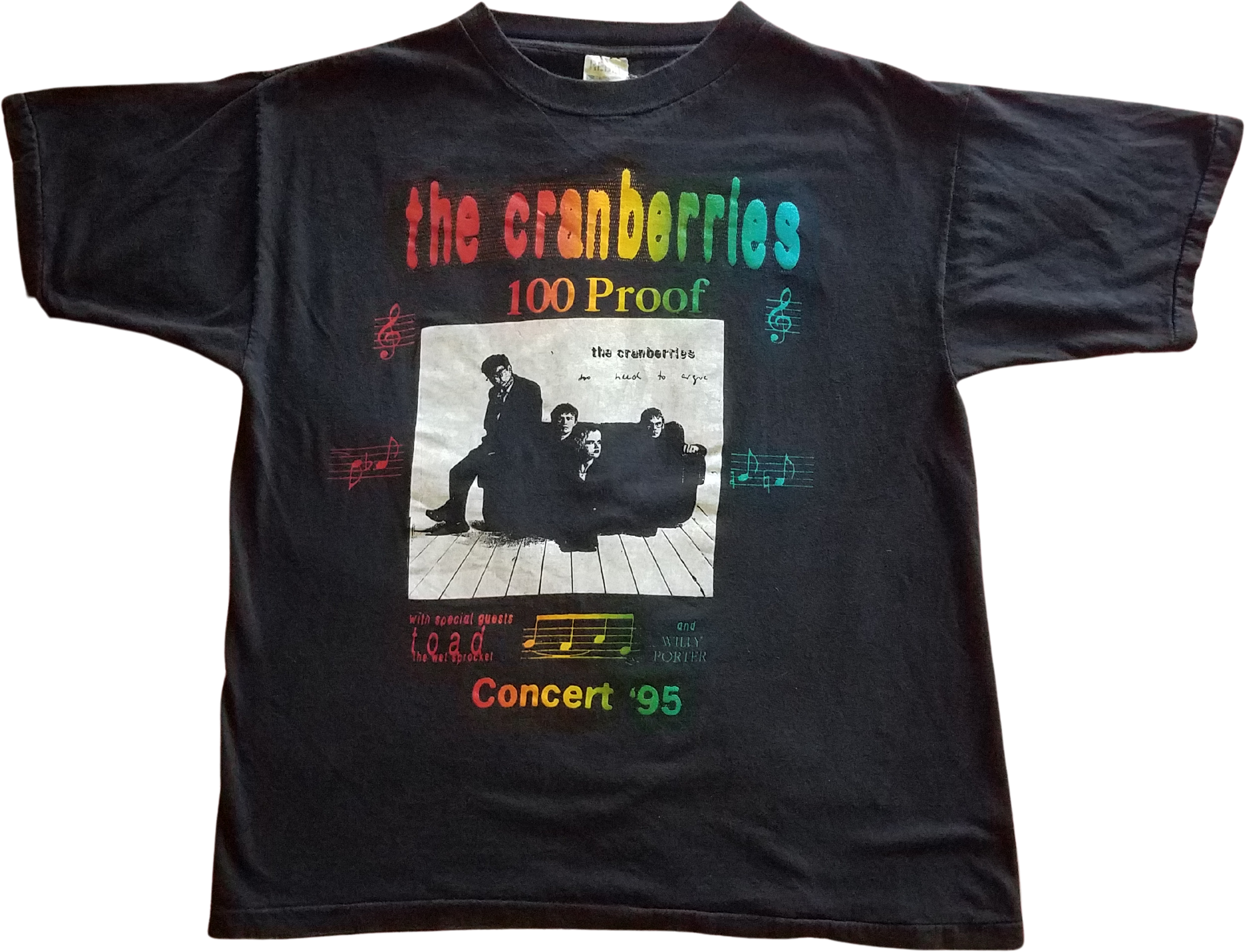 Vintage 90s The Cranberries No Need To Argue Concert T-shirt By