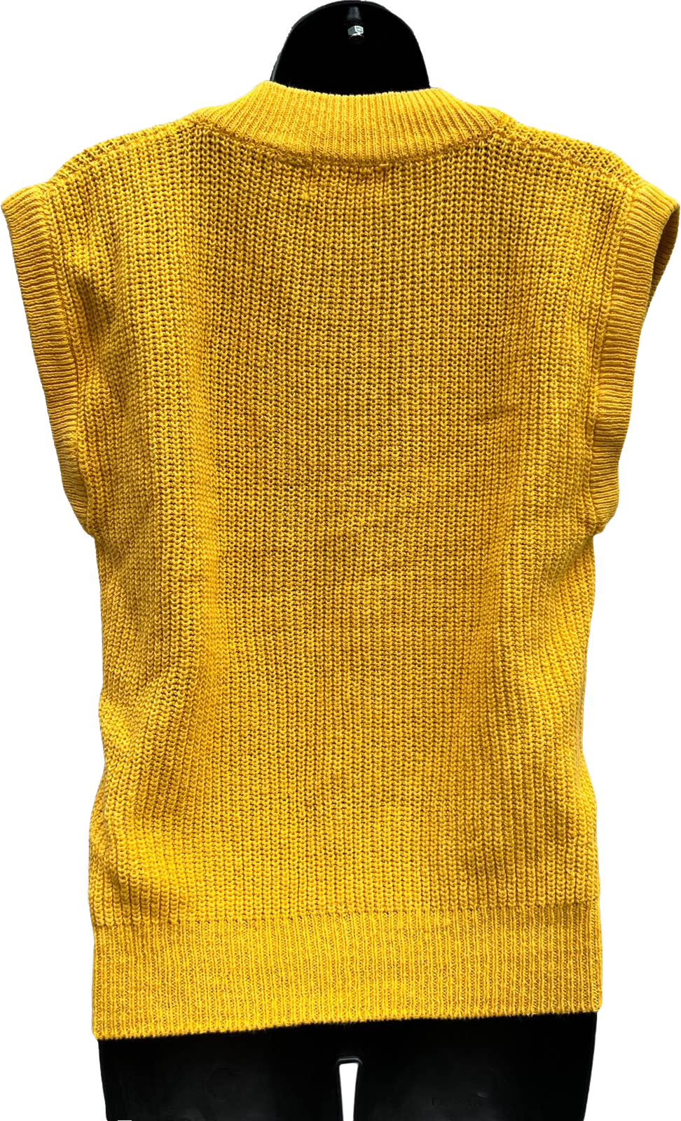 Miller's Outpost, Sweaters, Vintage 8s Deadstock Millers Outpost Yellow  Cable Knit Sweater Vest Size Small