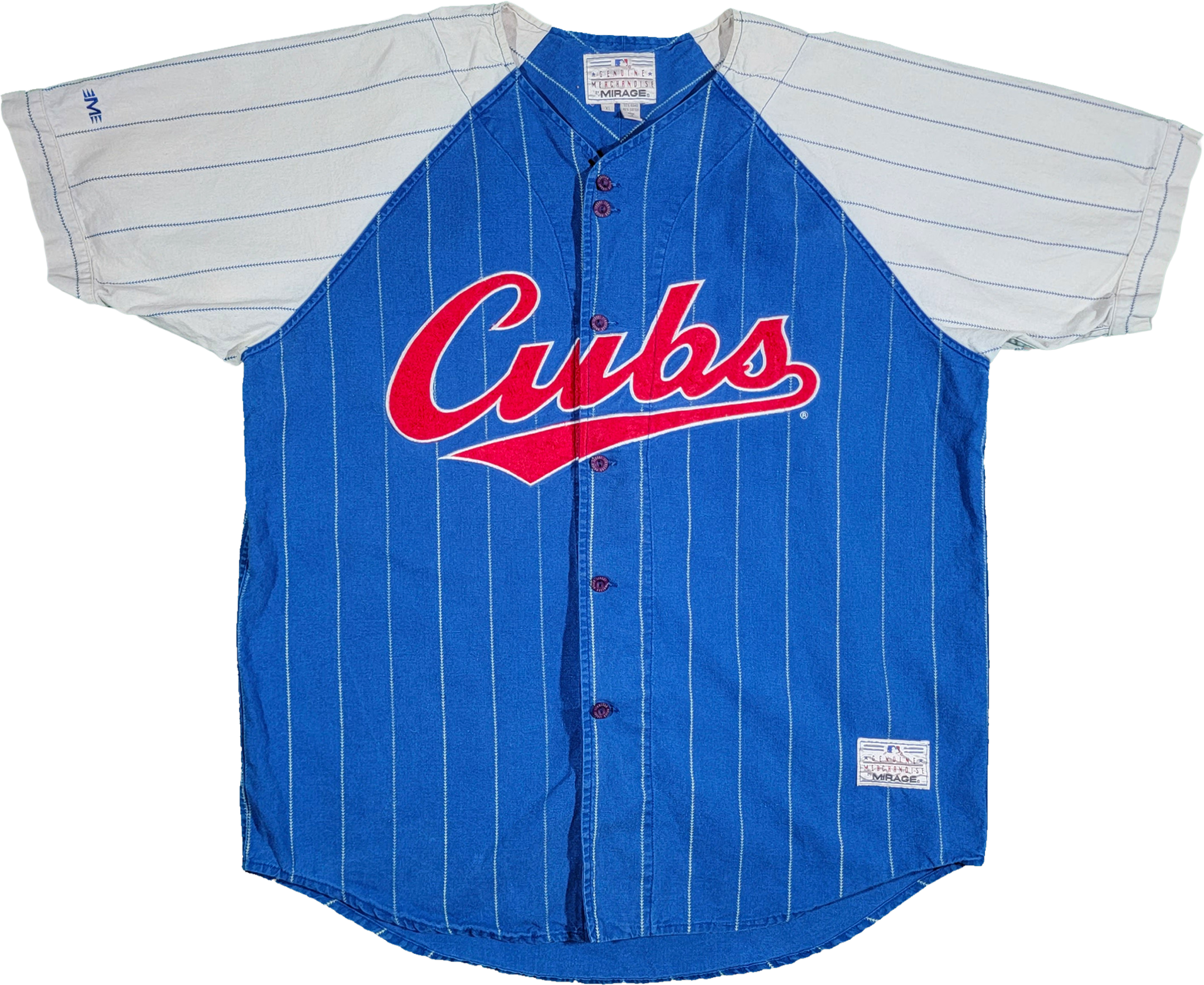 90s 00s Chicago Cubs Vintage Mirage Mlb Baseball Jersey By Mirage