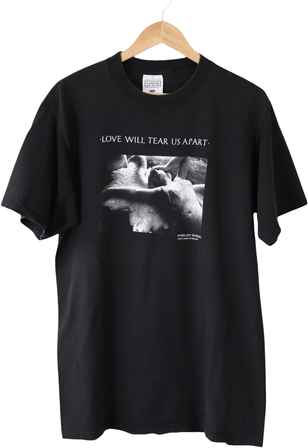 Vintage 1993 Joy Division Love Will Tear Us Apart T-Shirt by Nice 