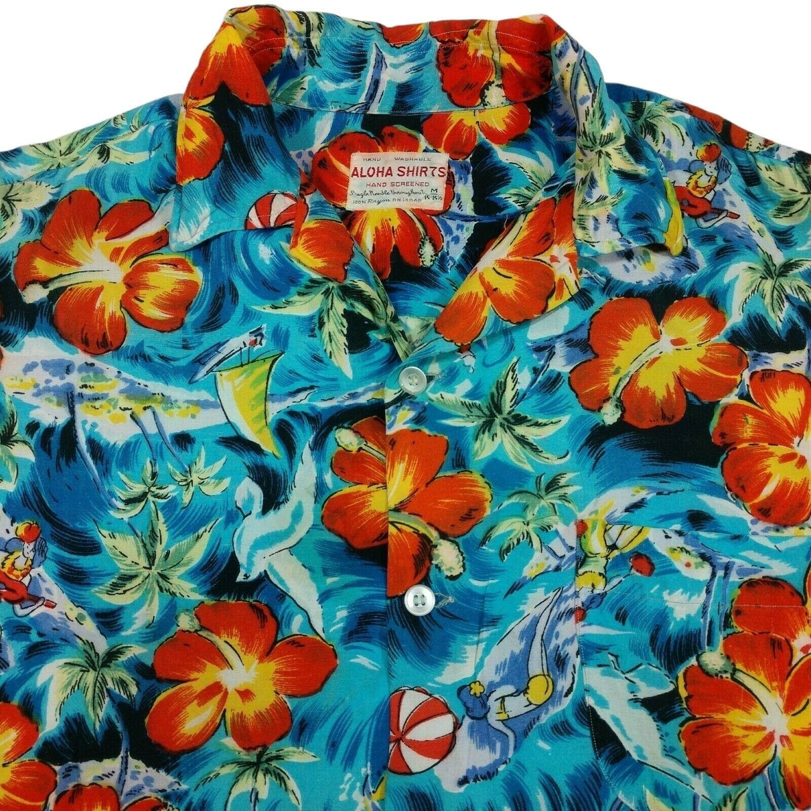 Vintage Hawaiian Shirts - 6 For Sale on 1stDibs  vintage hawaiian shirts  for sale, used hawaiian shirts for sale, retro hawaiian shirts