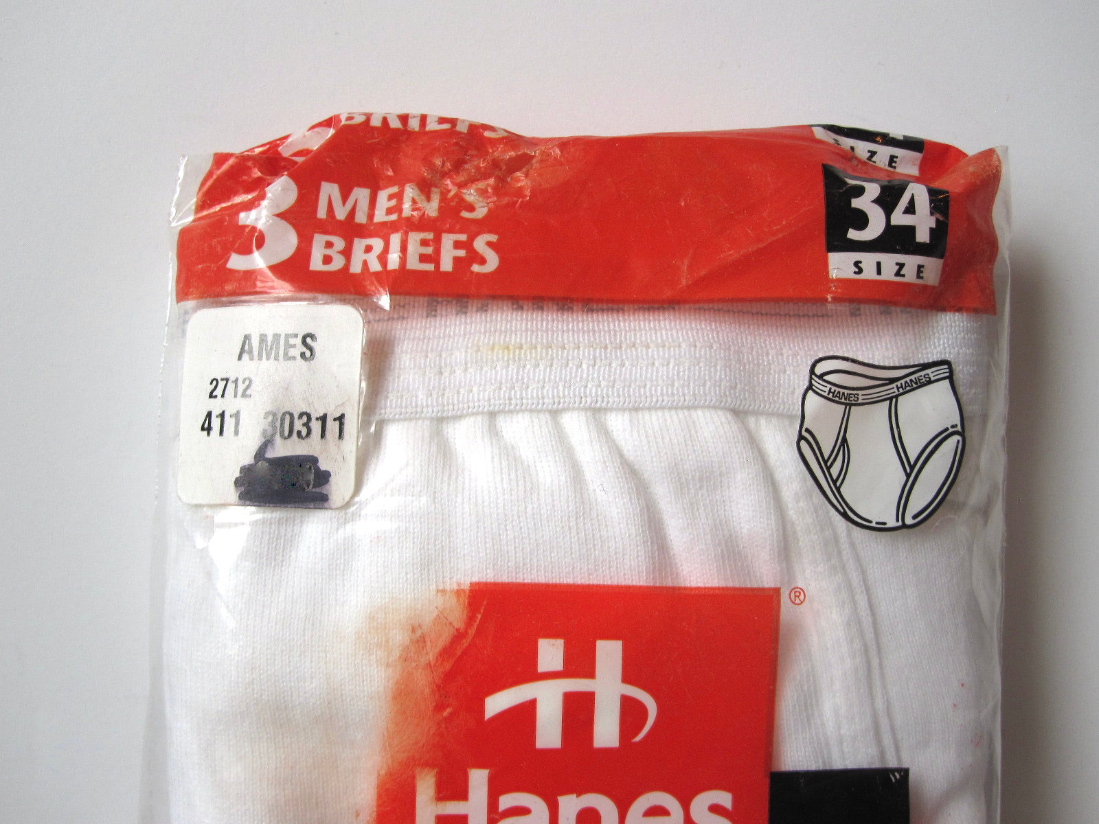 Vintage 90s Hanes Tighty Whities 3 Pack Briefs 34 Nos 1997 By Hanes | Shop  THRILLING