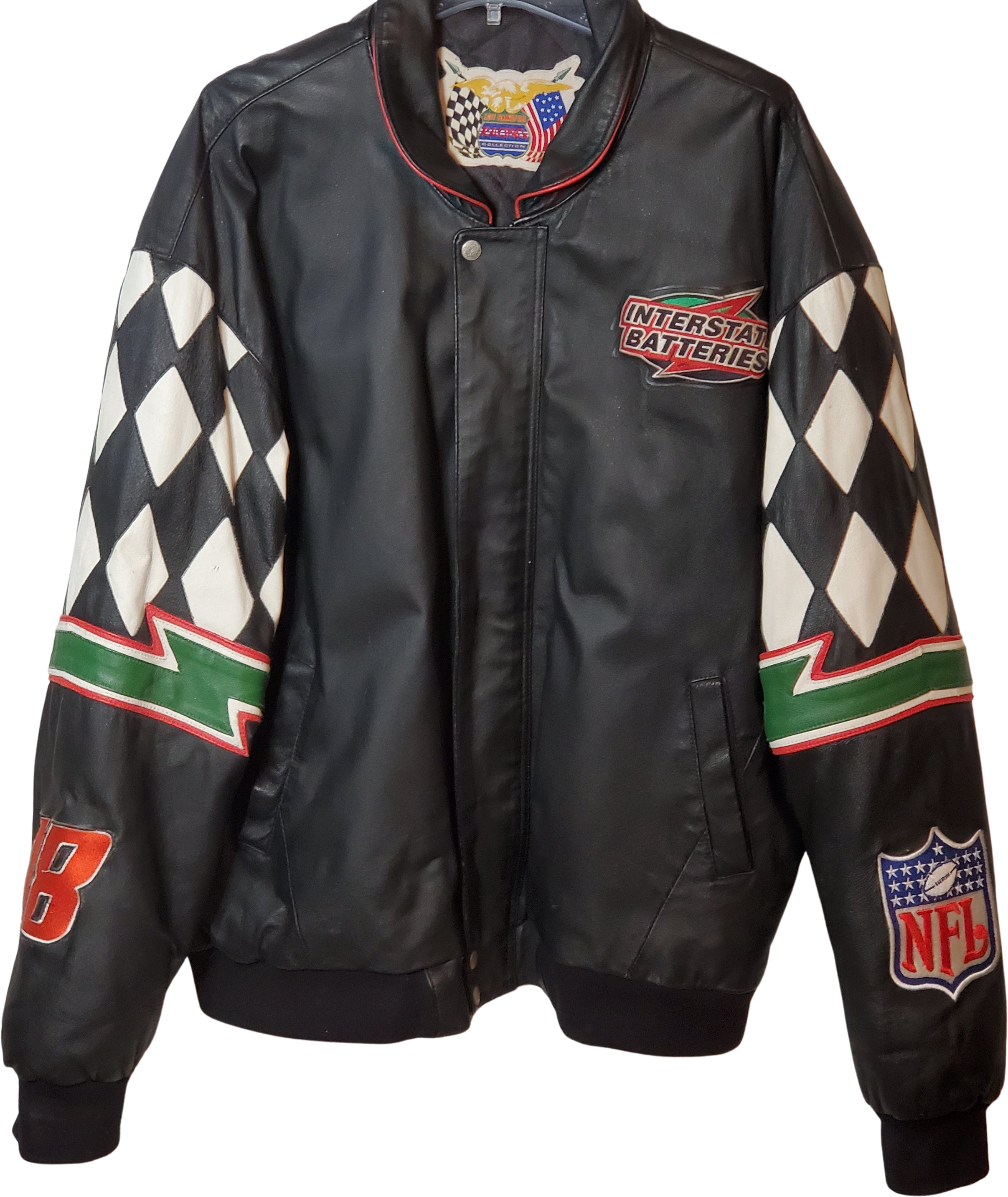 PHILADELPHIA EAGLES FULL LEATHER JACKET Black – Jeff Hamilton Shop