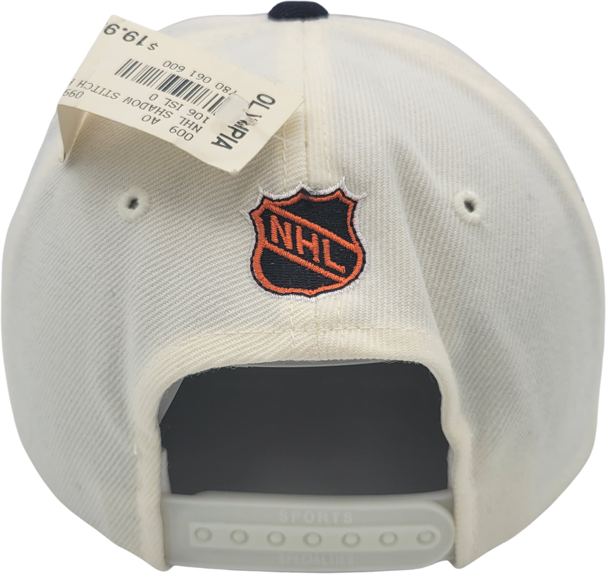 Vintage 90s New York Islanders Nhl Hockey Shadow Snapback Hat By