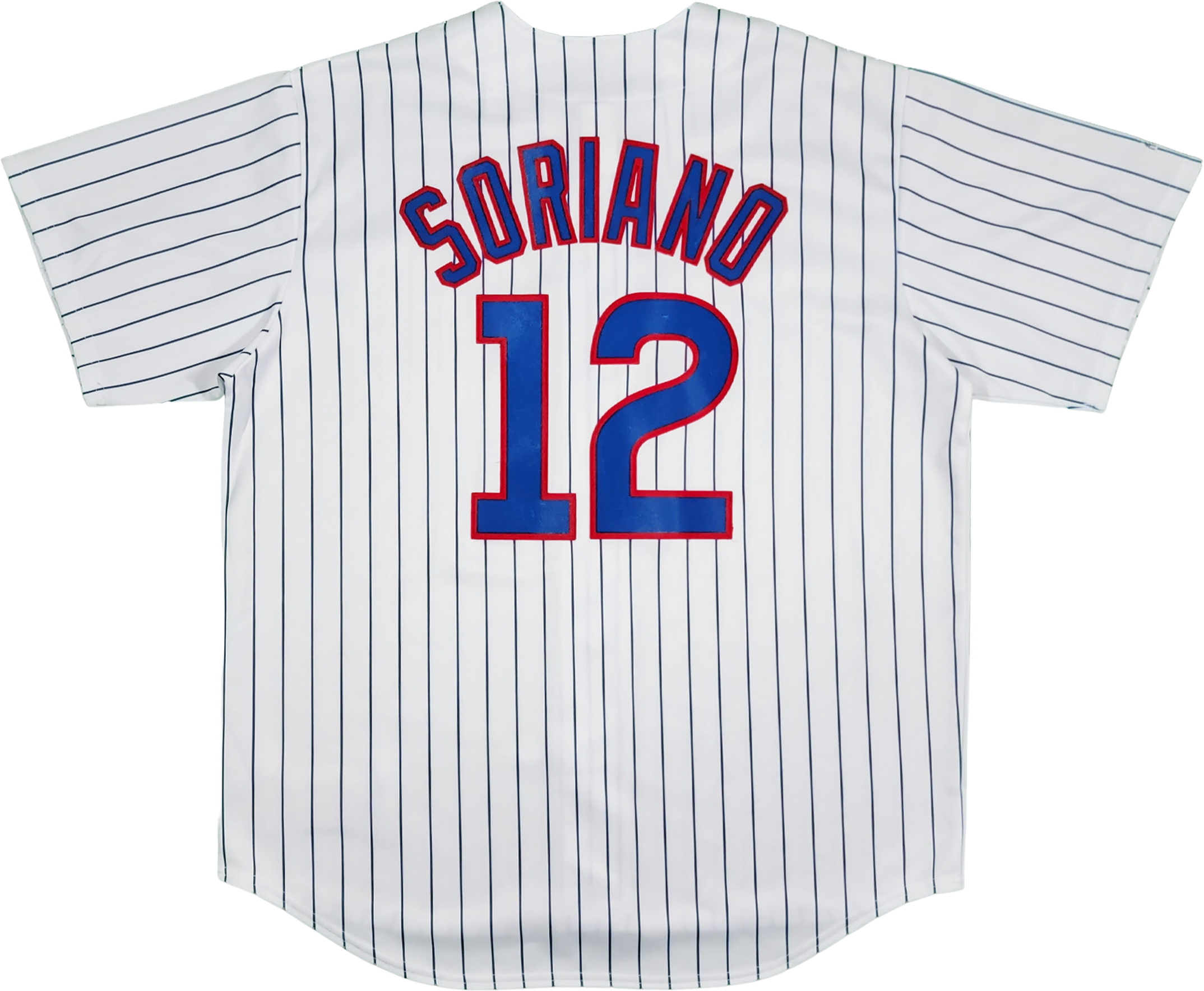 Chicago Cubs 12# Alfonso Soriano Jersey Stitched Baseball Jersey