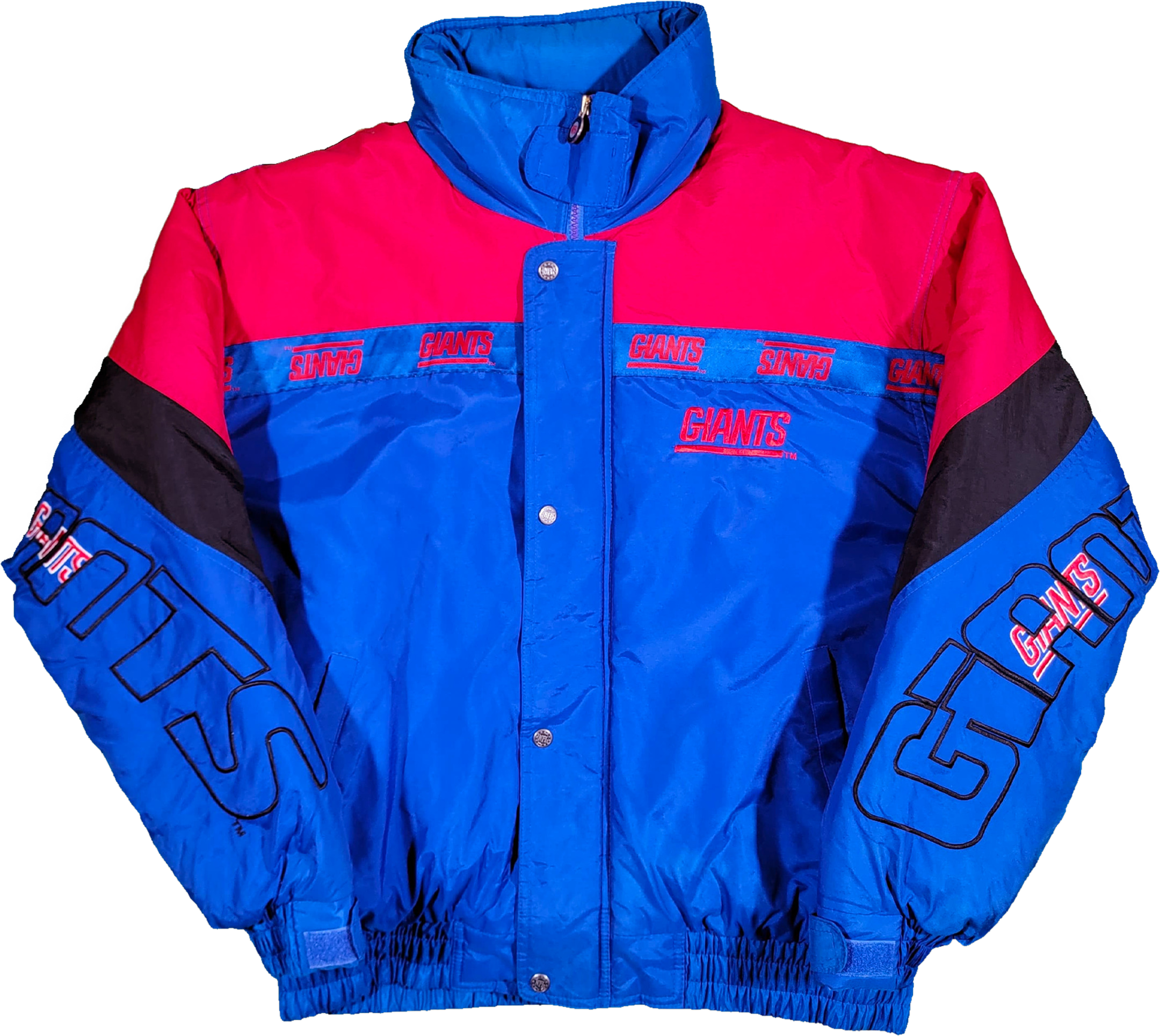 NFL New York Giants Throwback Quilted Puffer Jacket 