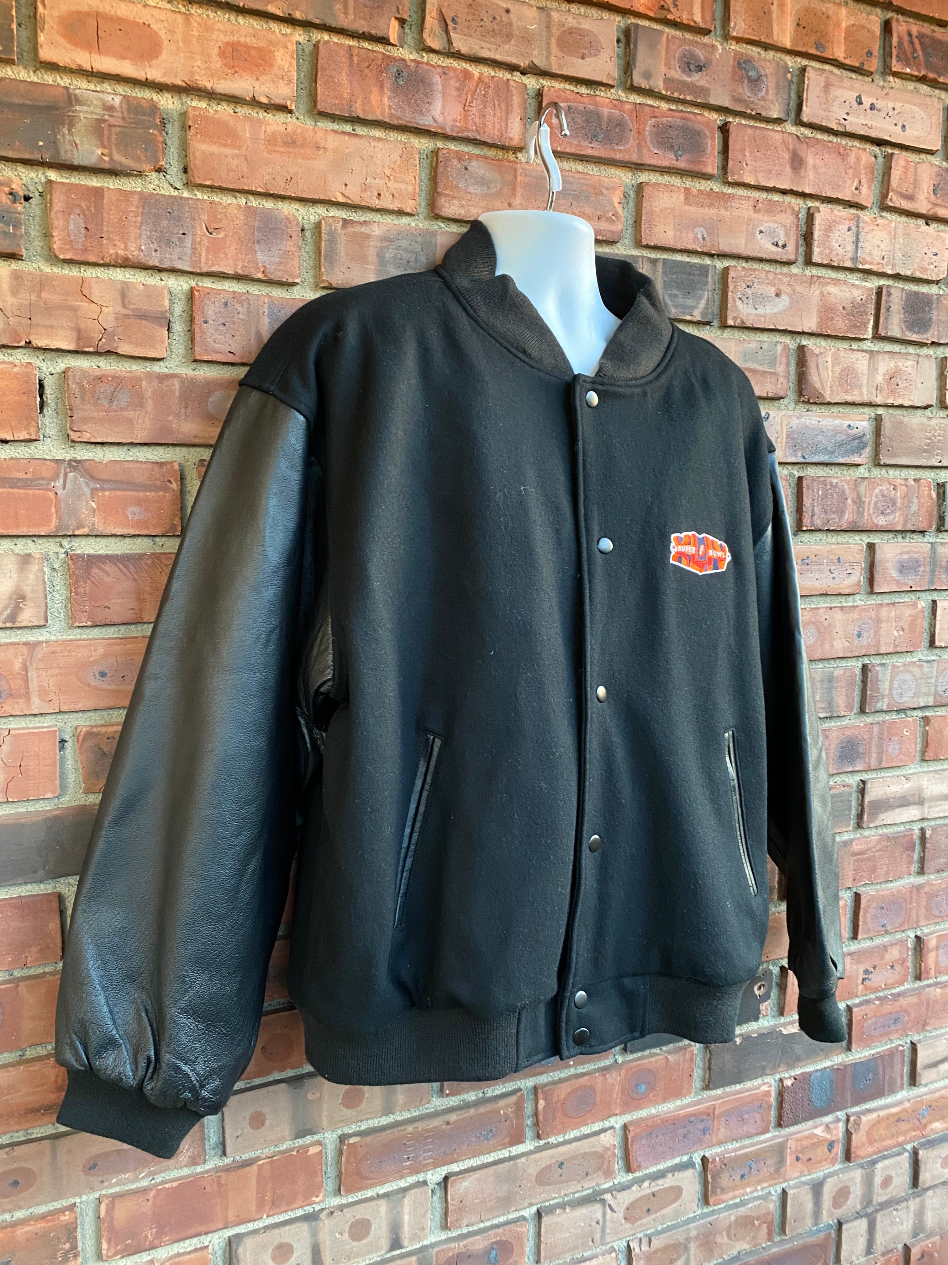 Vintage 80s Louisville Slugger Baseball Leather Varsity Jacket