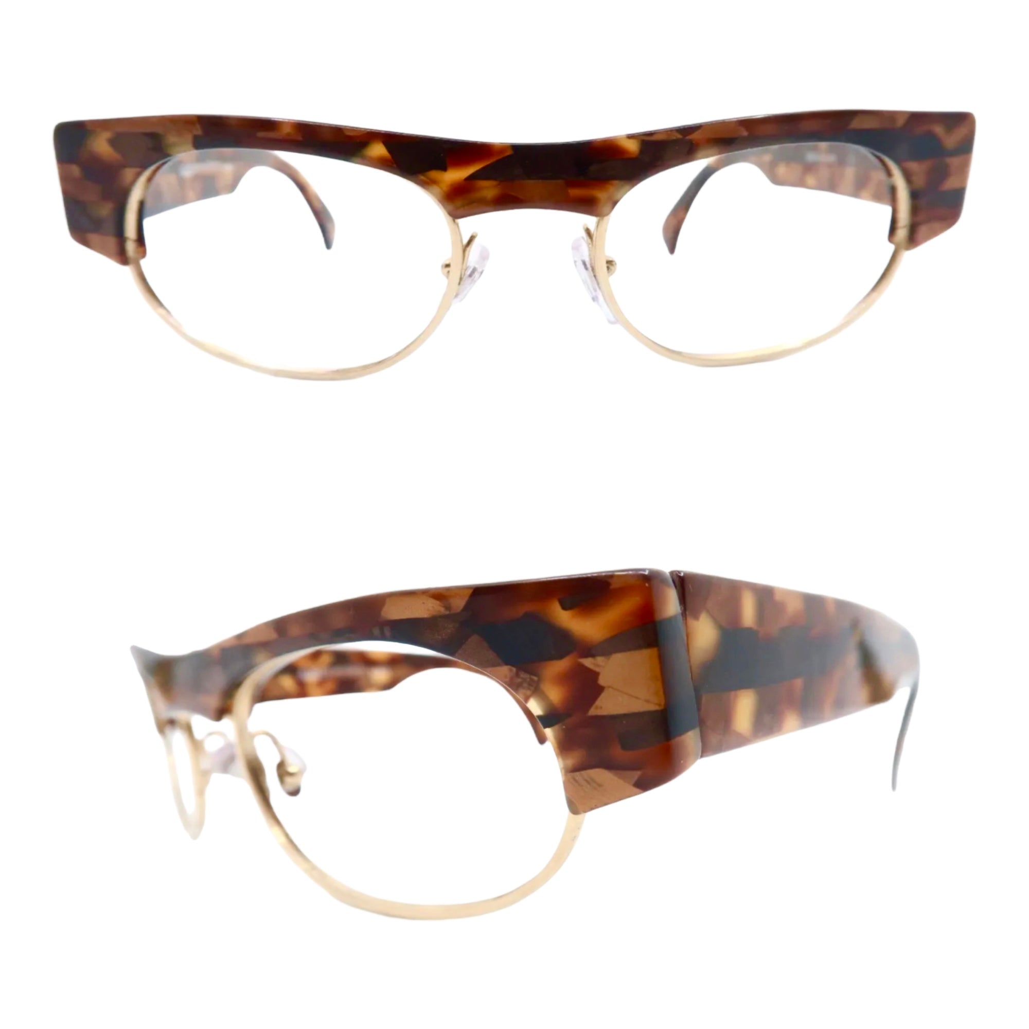 Vintage 80s Alain Mikli Paris Eyeglasses Frames Unisex By Alain