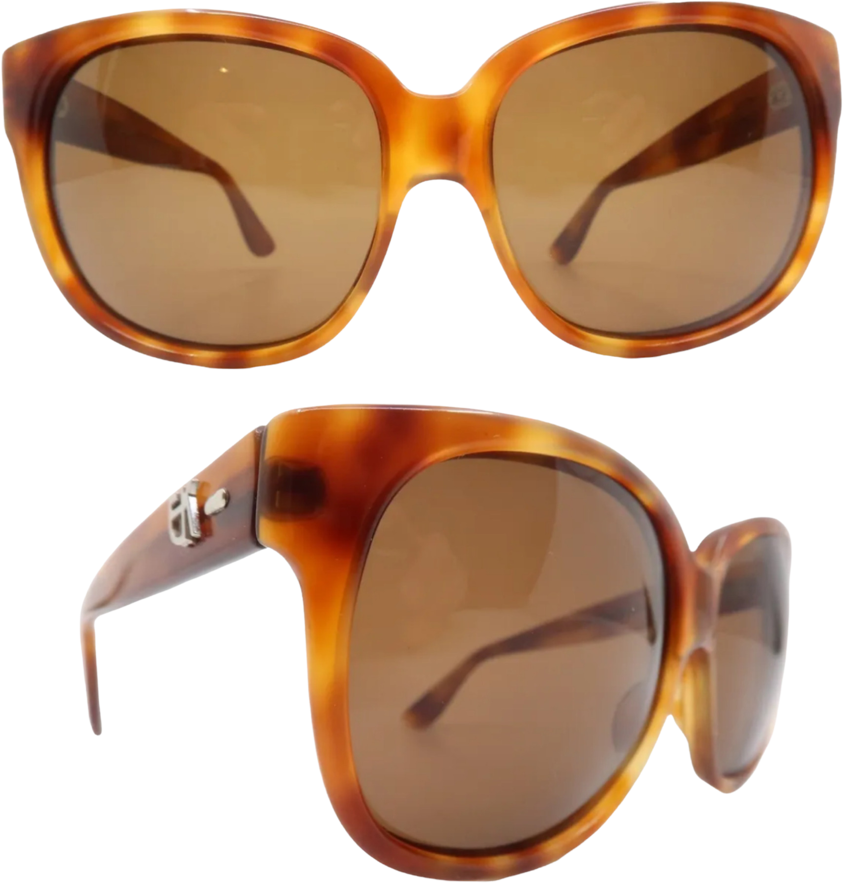 80s Style Vintage Emmanuelle Khanh Paris Sunglasses Emmanuelle Khanh vintage sunglasses model: 10640 16... | Depop main image 2