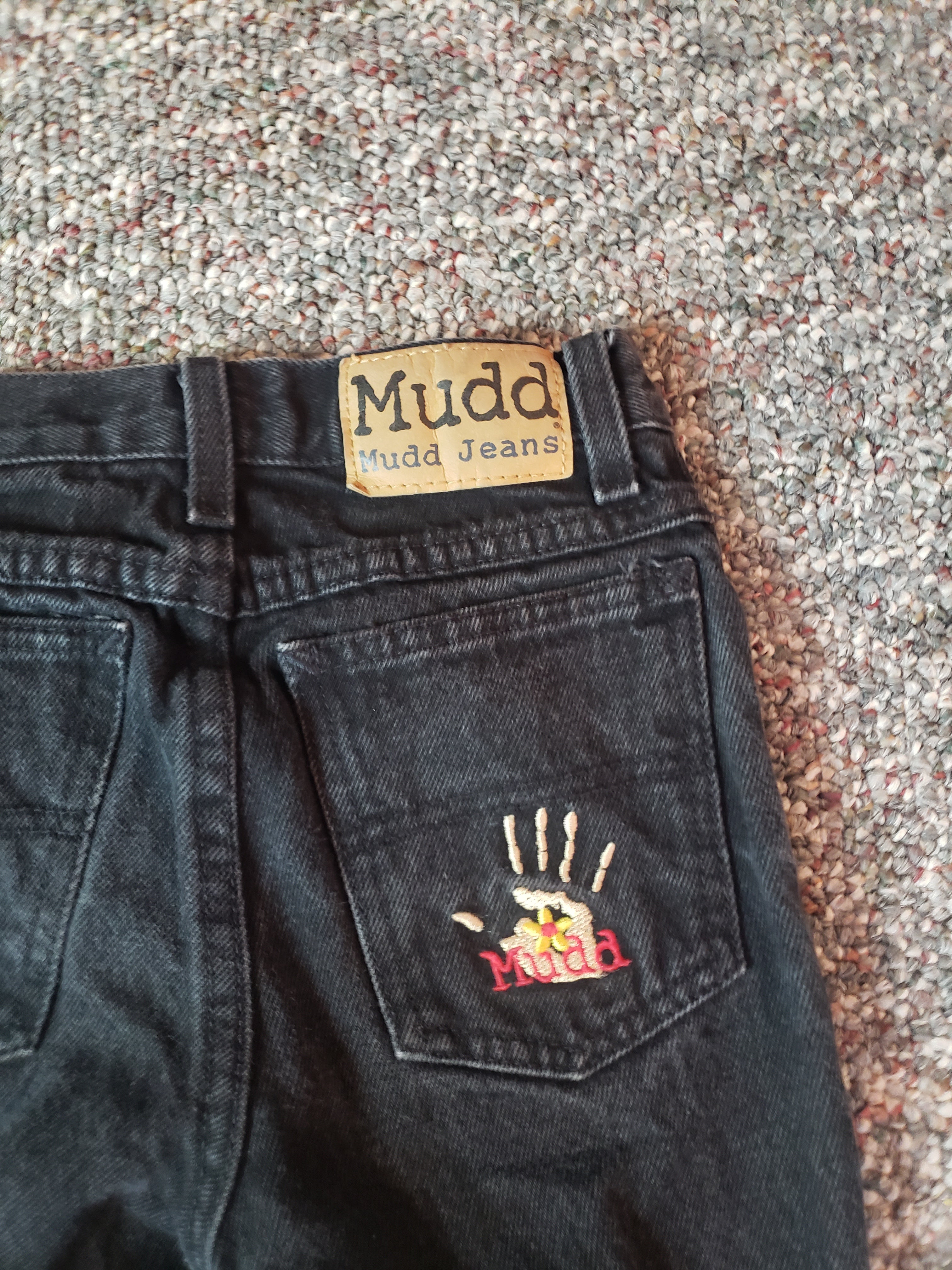 Vintage 00s Black Flare Jeans By Mudd | Shop THRILLING