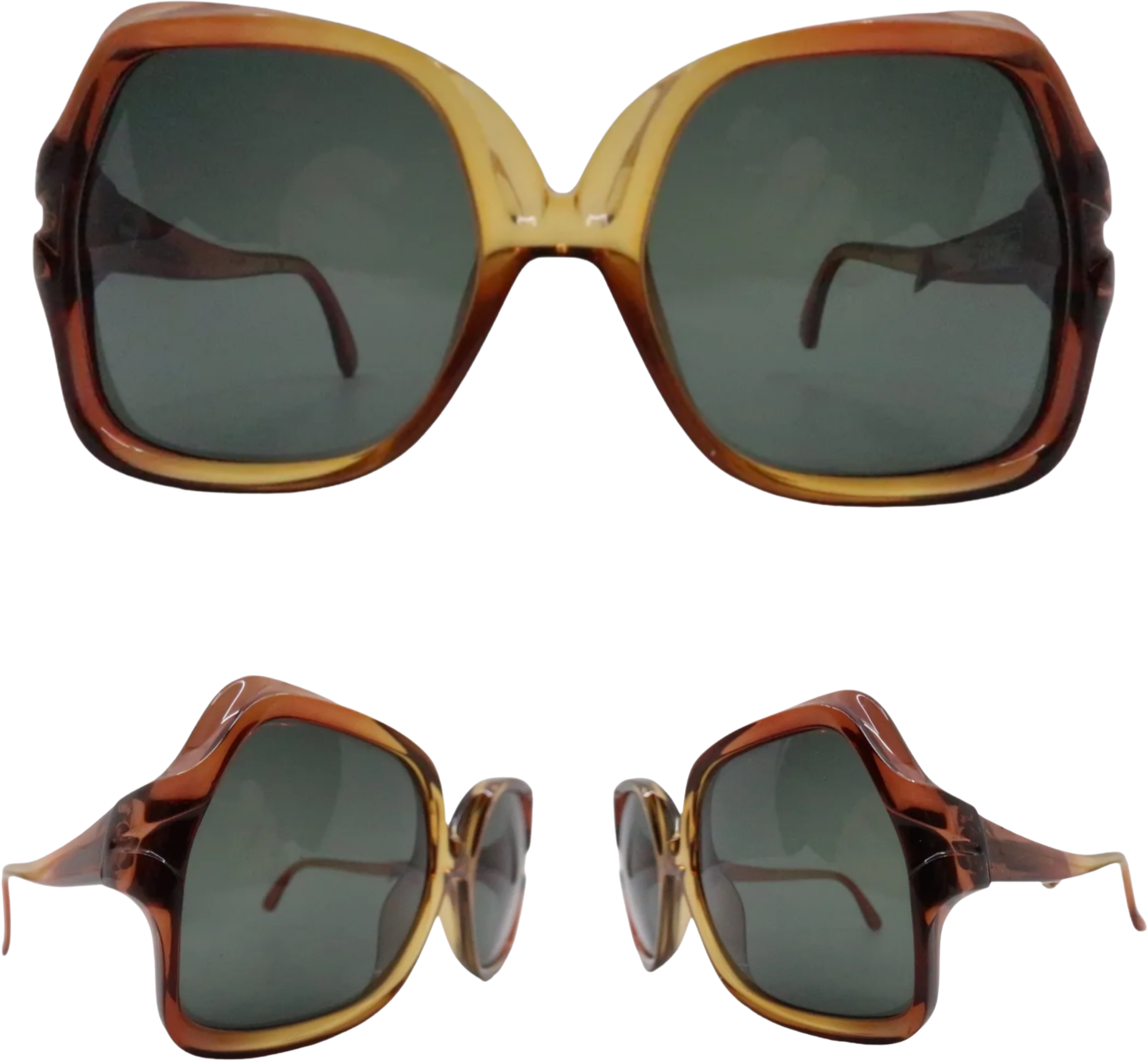 Yves Saint Laurent Vintage 70's Oversized Aviator Sunglasses