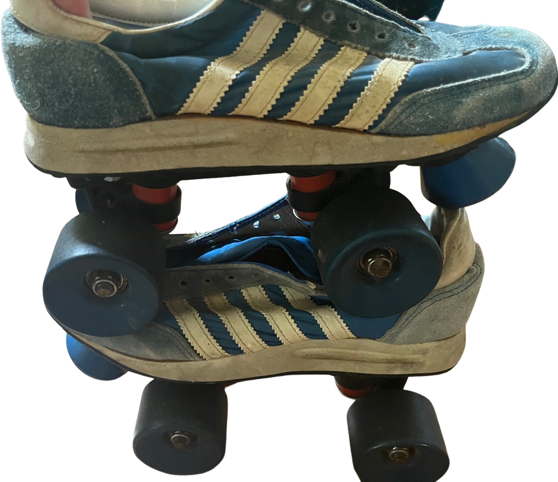 Vintage adidas top roller skates