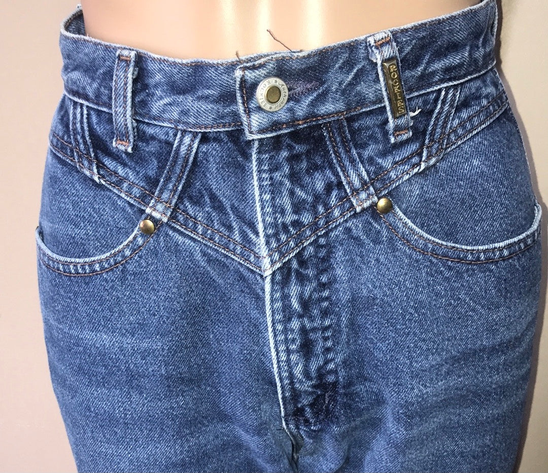 Rockies, Jeans, Rocky Mountain Vintage High Waisted Jeans Classic Blue  Denim 8s 90s Style