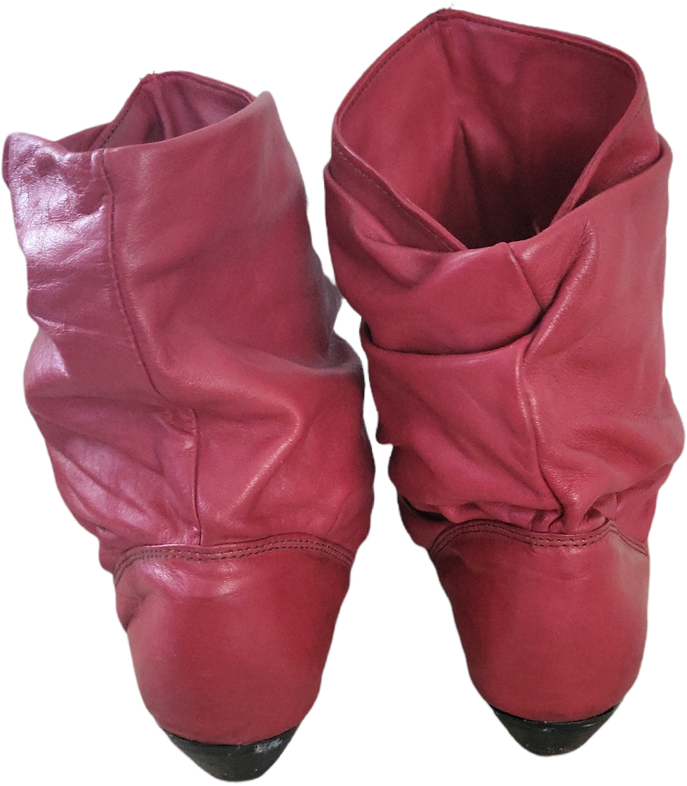 80s slouch boots hot sale