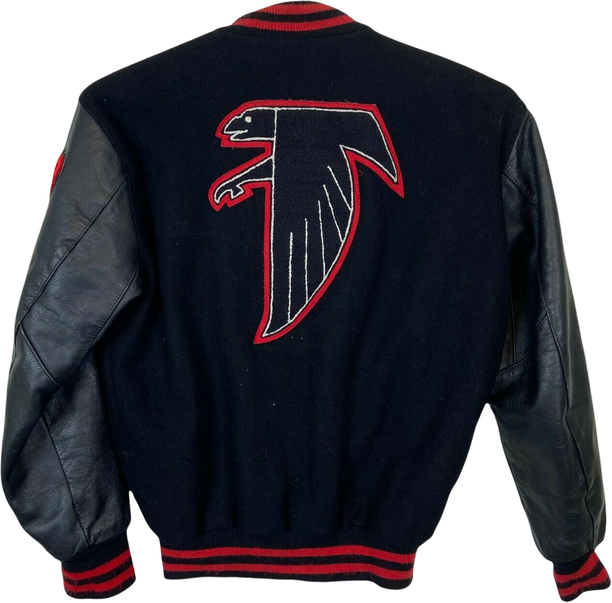 Vintage ATLANTA FALCONS Varsity Jacket/ Baseball Style 