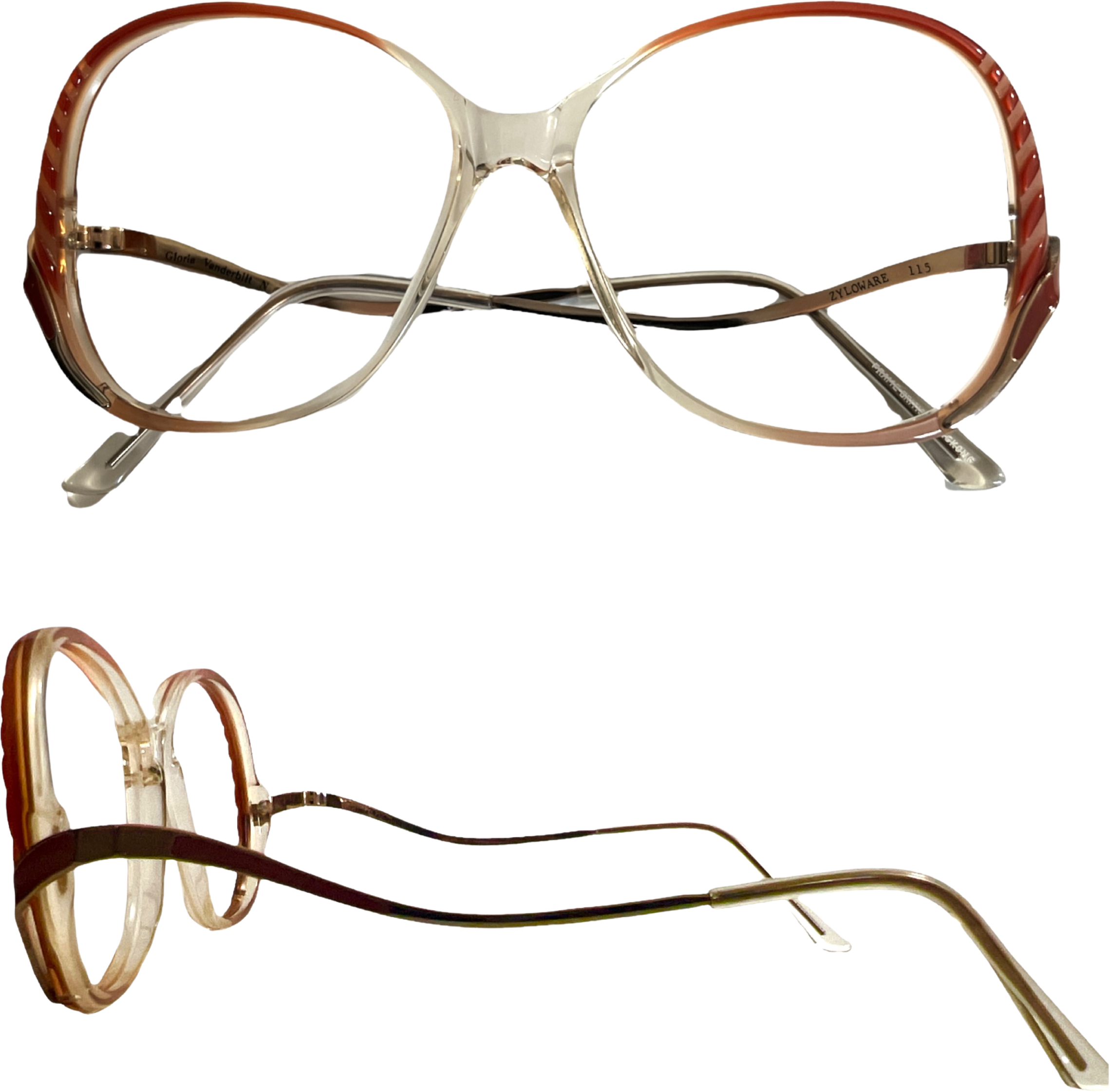 Vintage 80s top glasses frames