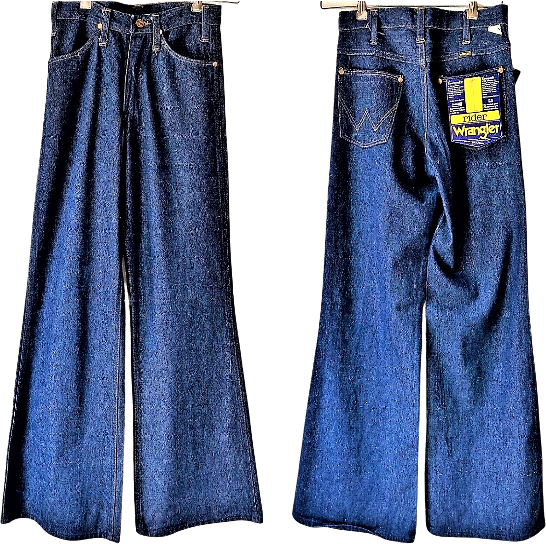 70s Vng Wrangler Bell Bottom Jeans Deadstock 27