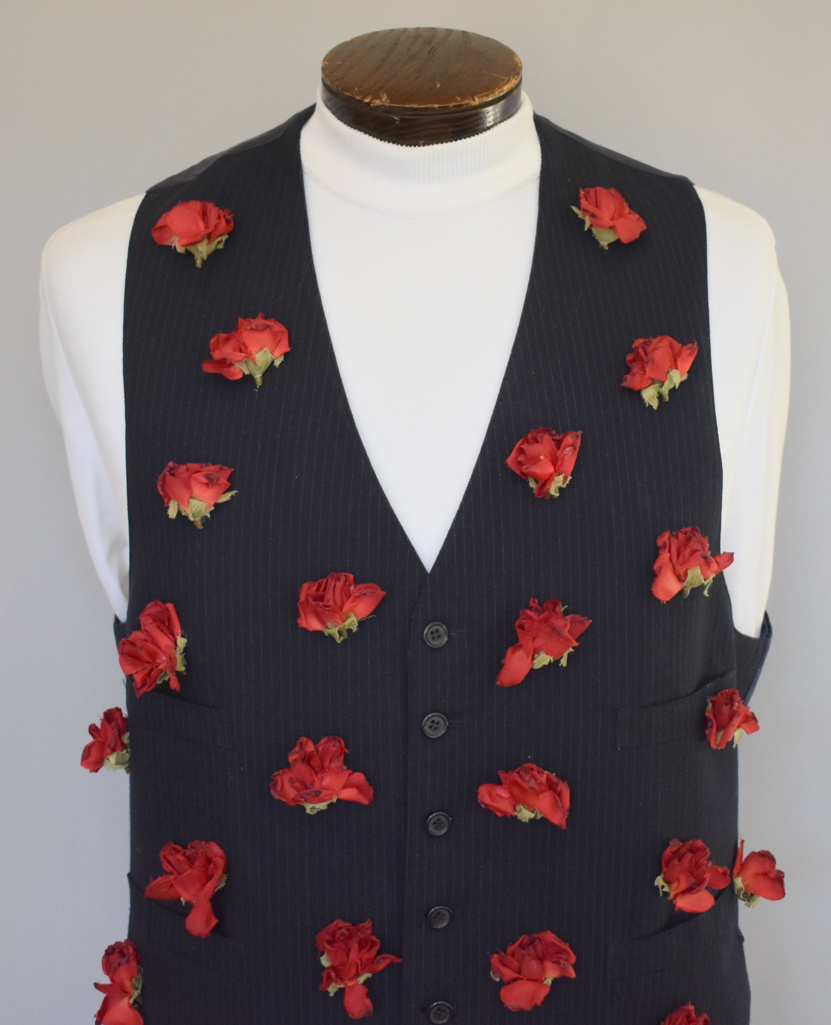 Pinstripe Vest