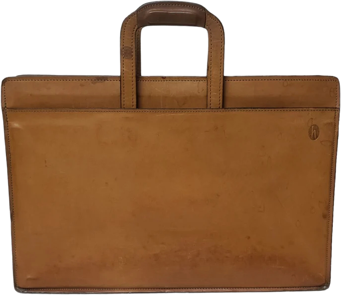 Hartmann Belting Leather Attache Briefcase 