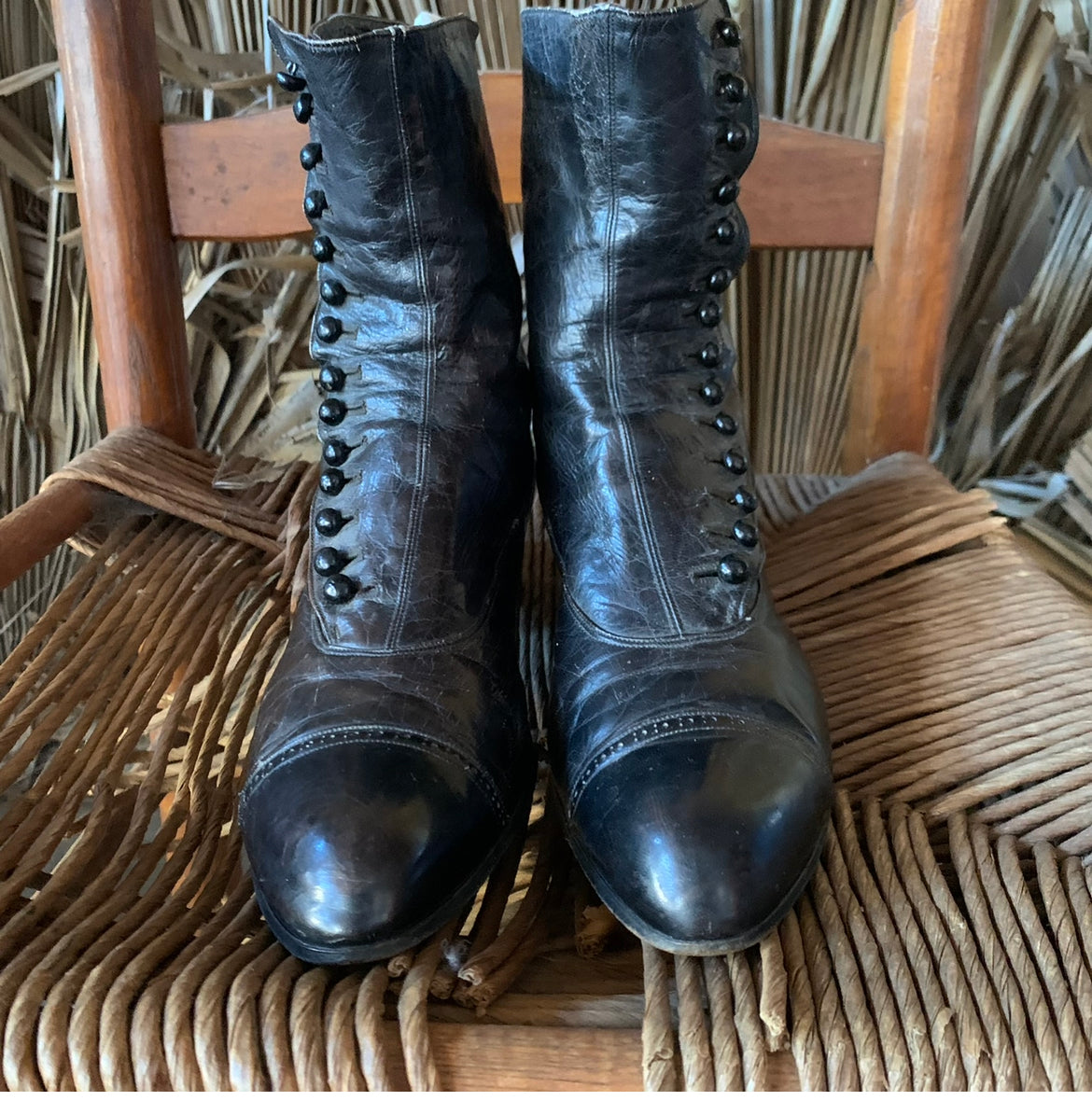 Vintage Victorian Antique Brown Leather Women's Lace Up Boots | Shop  THRILLING