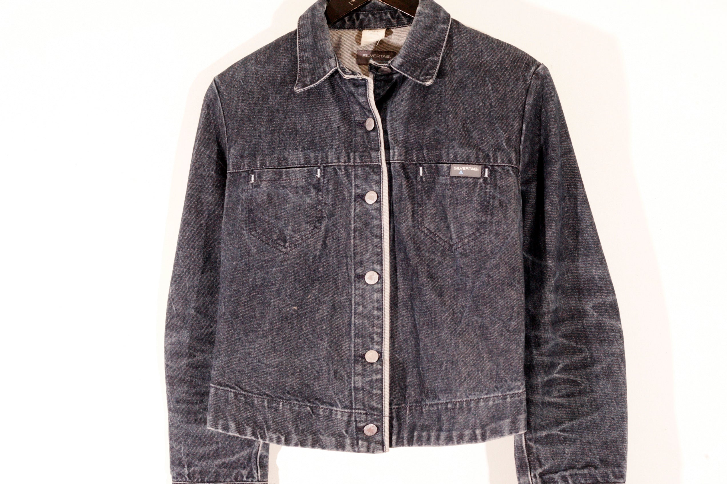 90s Silvertab Vintage Dark Wash Denim Trucker Jacket M By Levi's | Shop  THRILLING