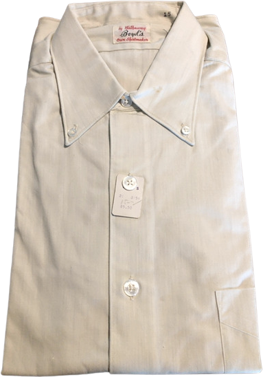 Vintage 60s Mens Dress Shirt With Original Tags By Hathaway | Shop