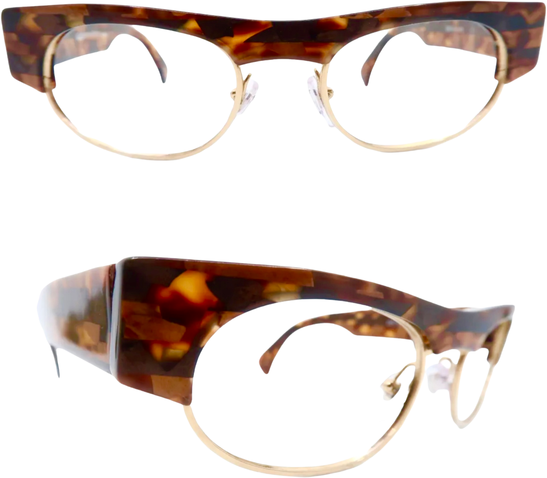 Vintage 80s Alain Mikli Paris Eyeglasses Frames Unisex By Alain