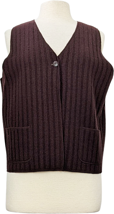 Braided Sweater Vest