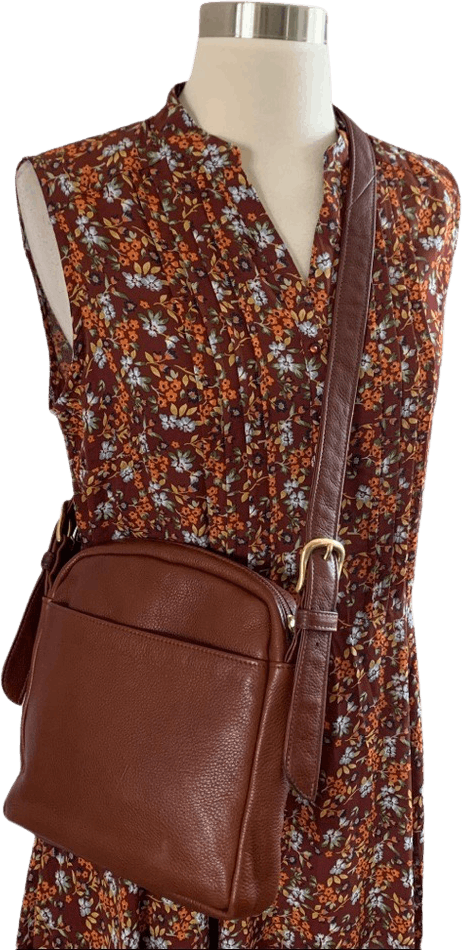 Libaire, Bags, Libaire Leather Crossbody Bag Made In Usa