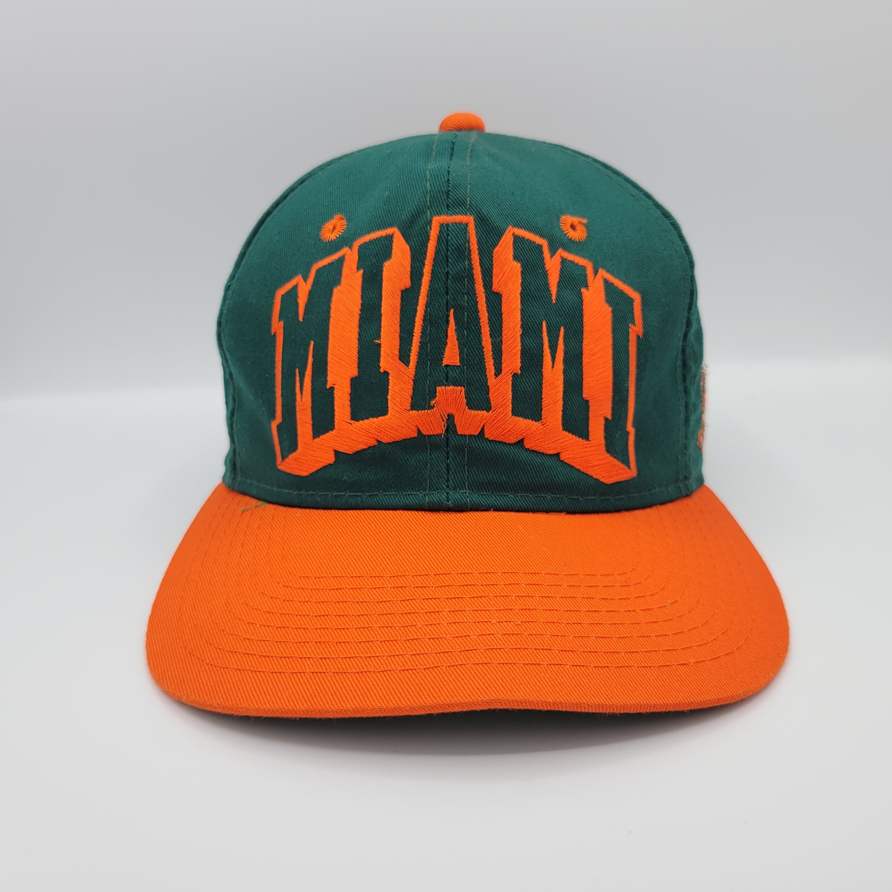 Vintage University Of Miami Hurricanes Snapback Hat