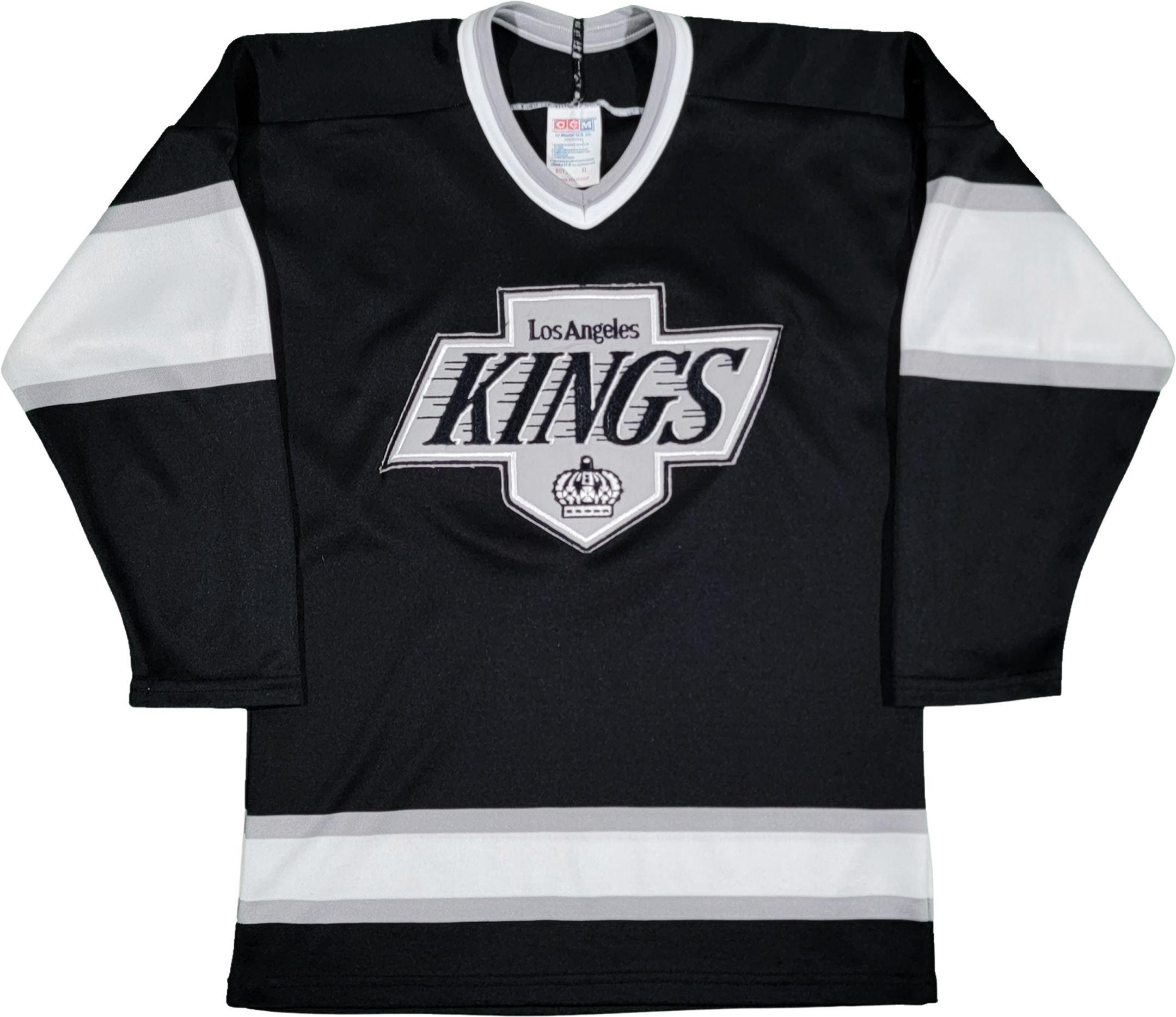 90s CCM Los Angeles Kings Black Hockey Jersey