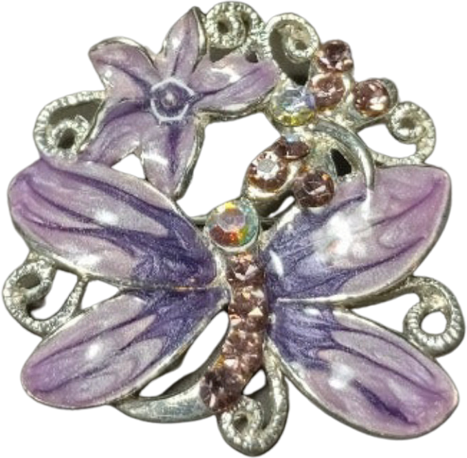 Vintage Enamel Butterfly By Trifari Shop THRILLING