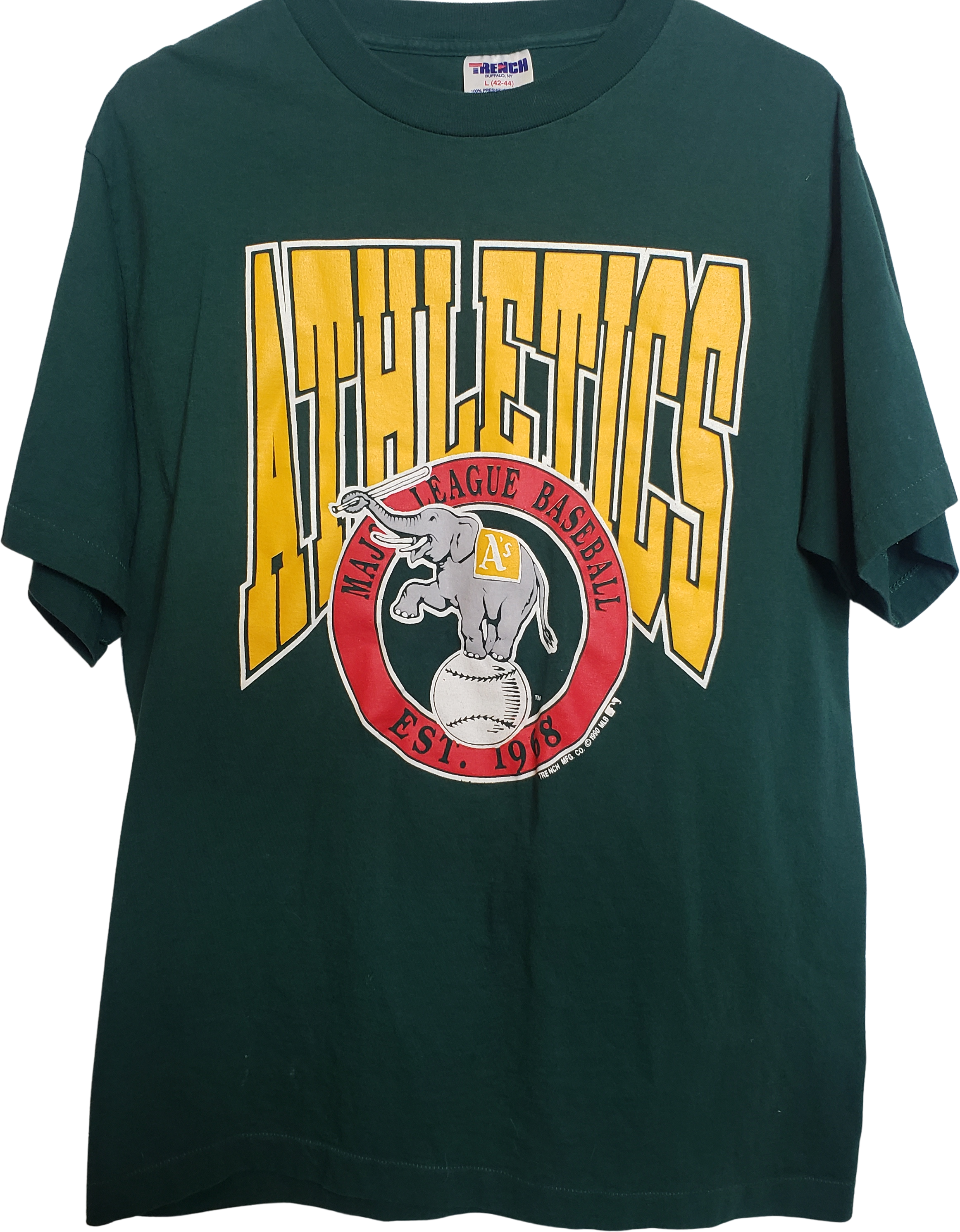 Vintage Oakland Athletics Shirt 80s 90s Baseball T Shirt 