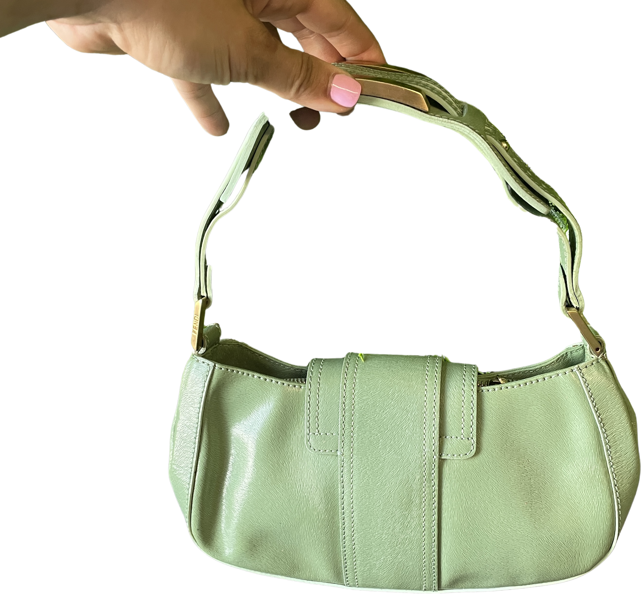 Vintage Fendi Baguette Bag - Mint And Thrift