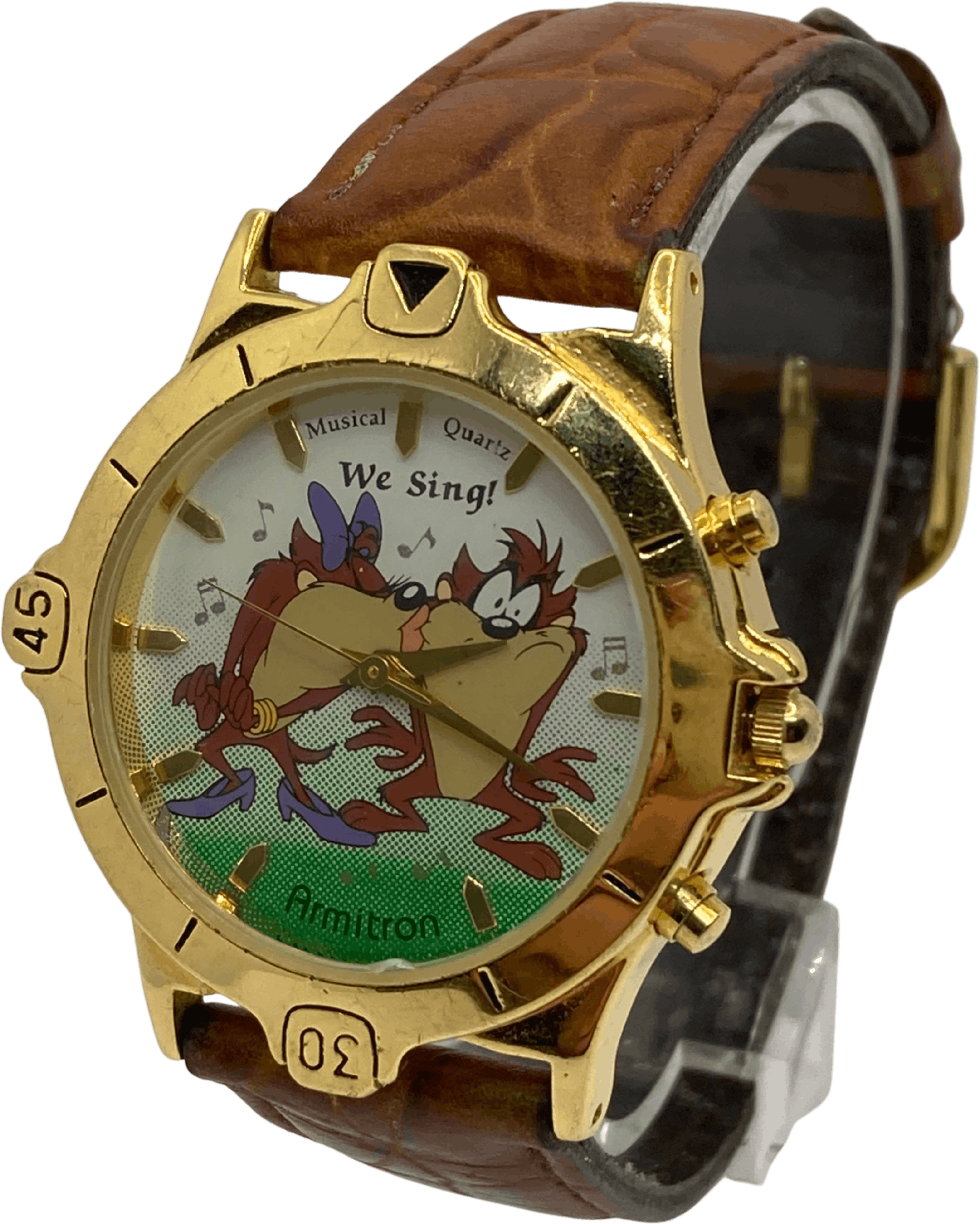 Vintage Warner Bros 95 Tazmania Musical Watch by Armitron Shop