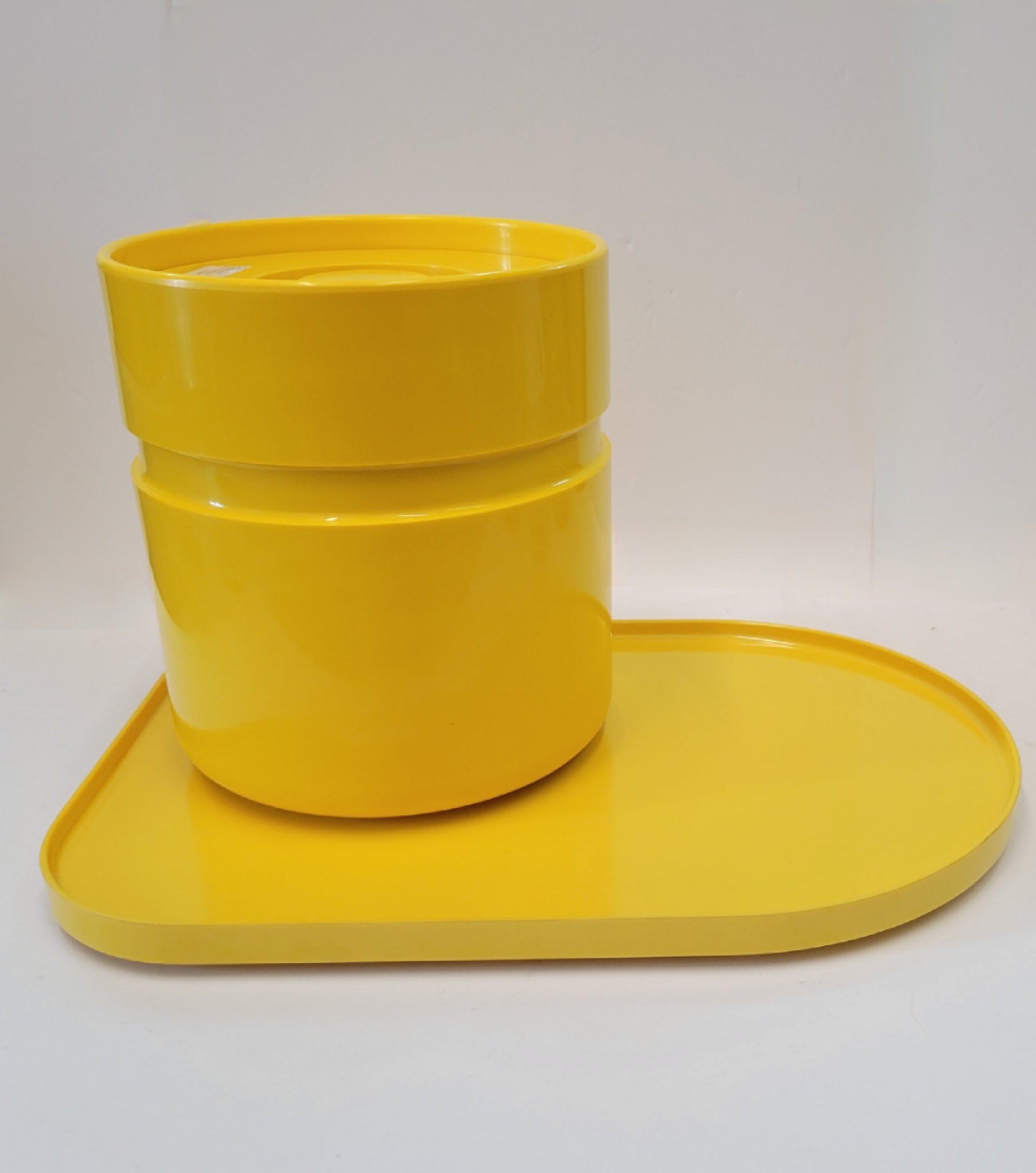 Vintage 1960s Hellerware Yellow deals Tray