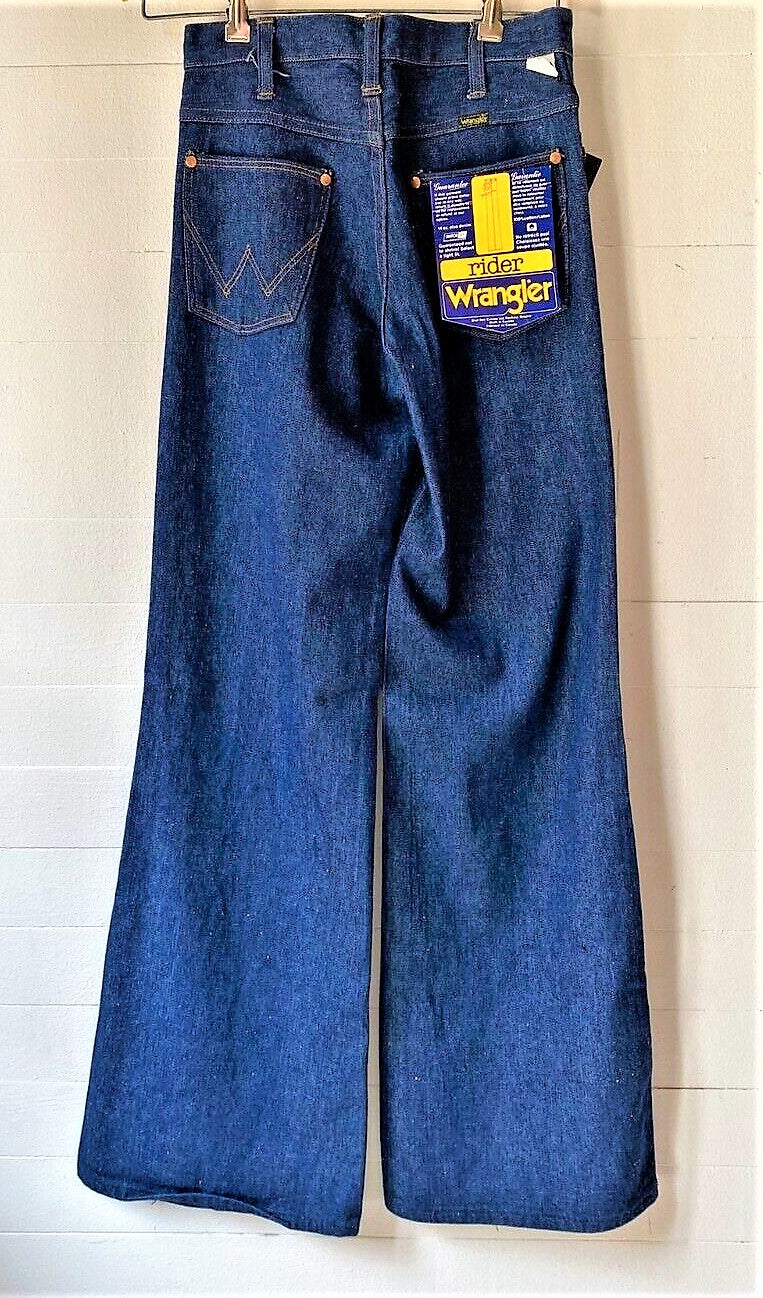 70s Vng Wrangler Bell Bottom Jeans Deadstock 27