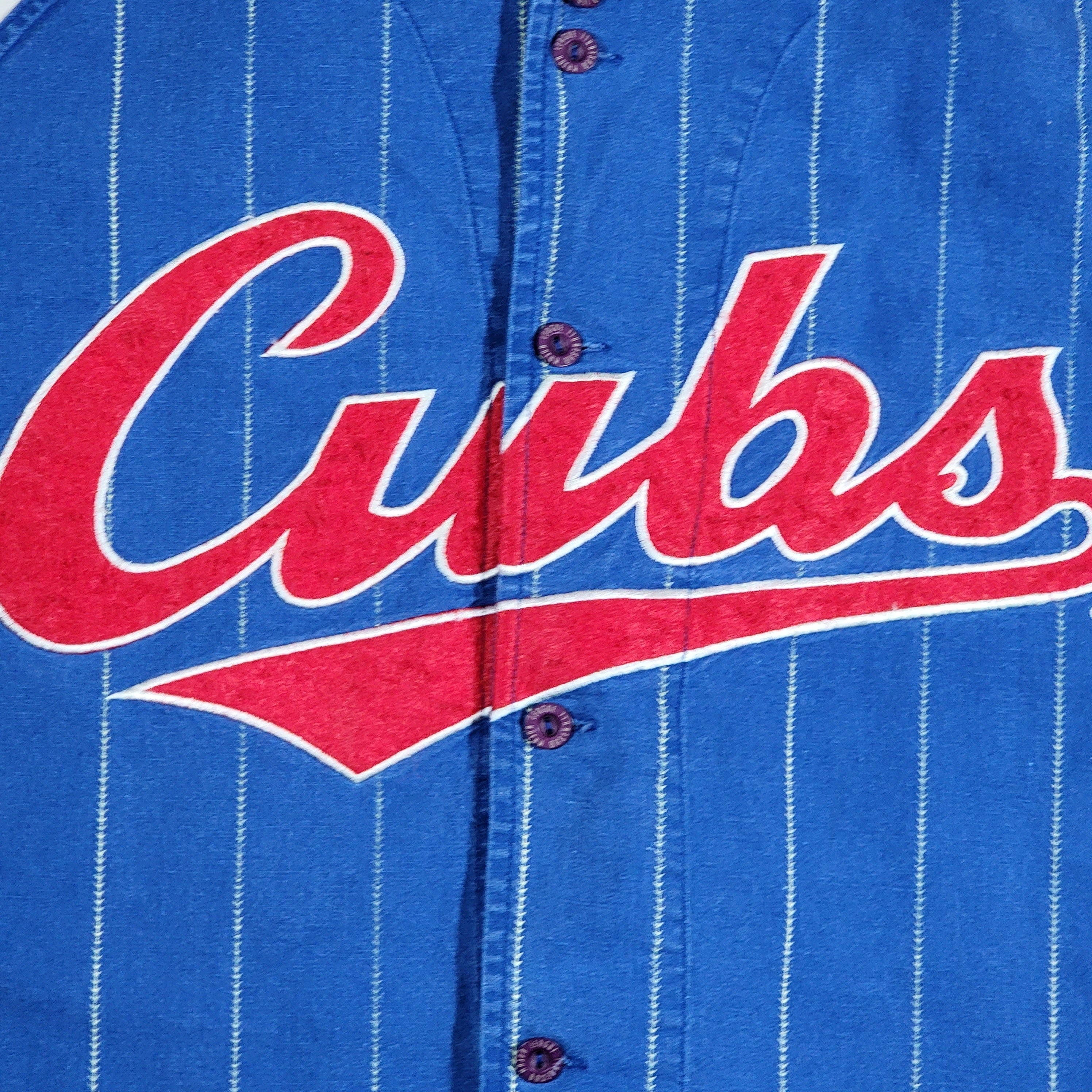 90s/00s Chicago Cubs Vintage Mirage Mlb Baseball Jersey By Mirage Coop
